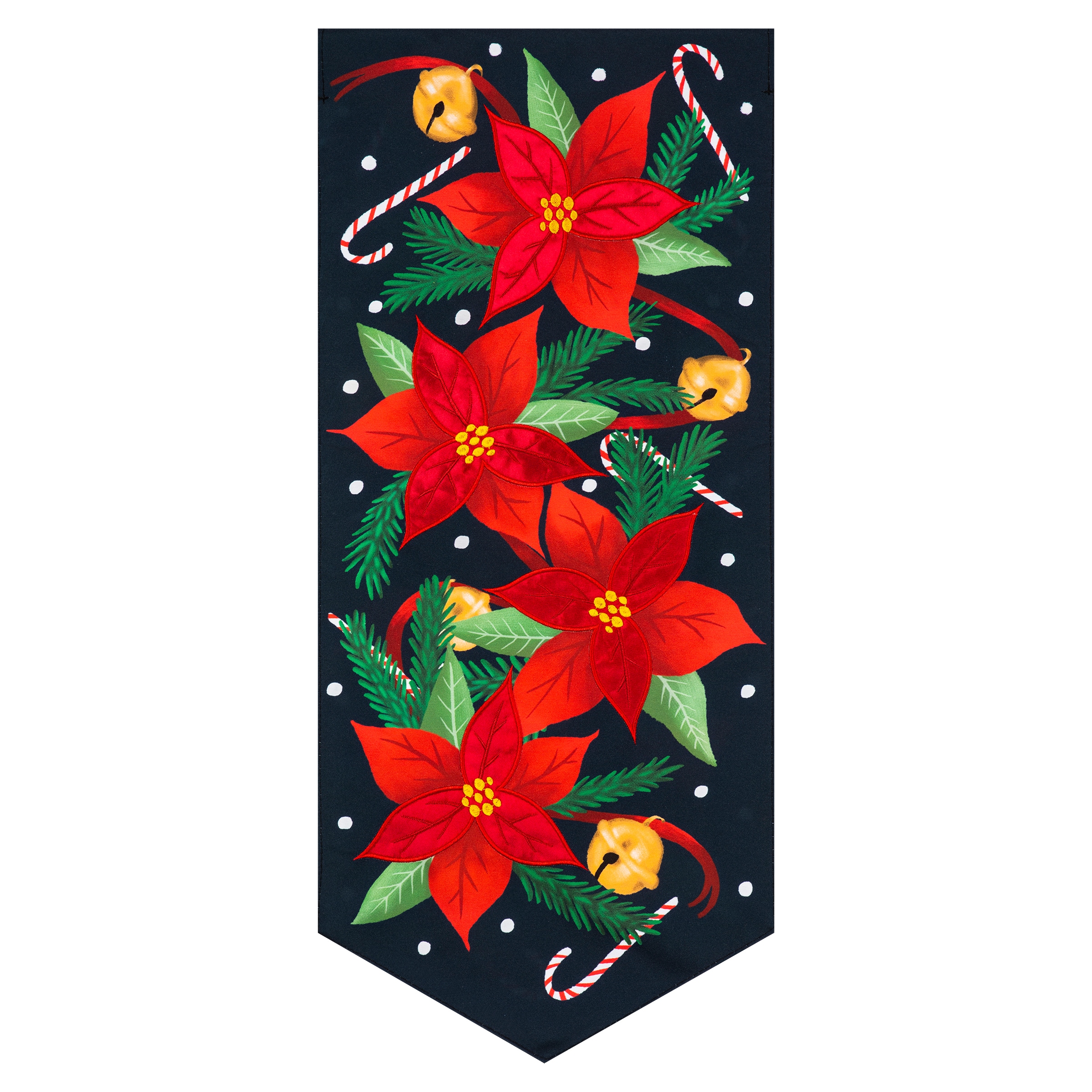 Style Selections ZLW14L12891 1-ft W x 2-ft H Christmas Embroidered Garden flag Kit