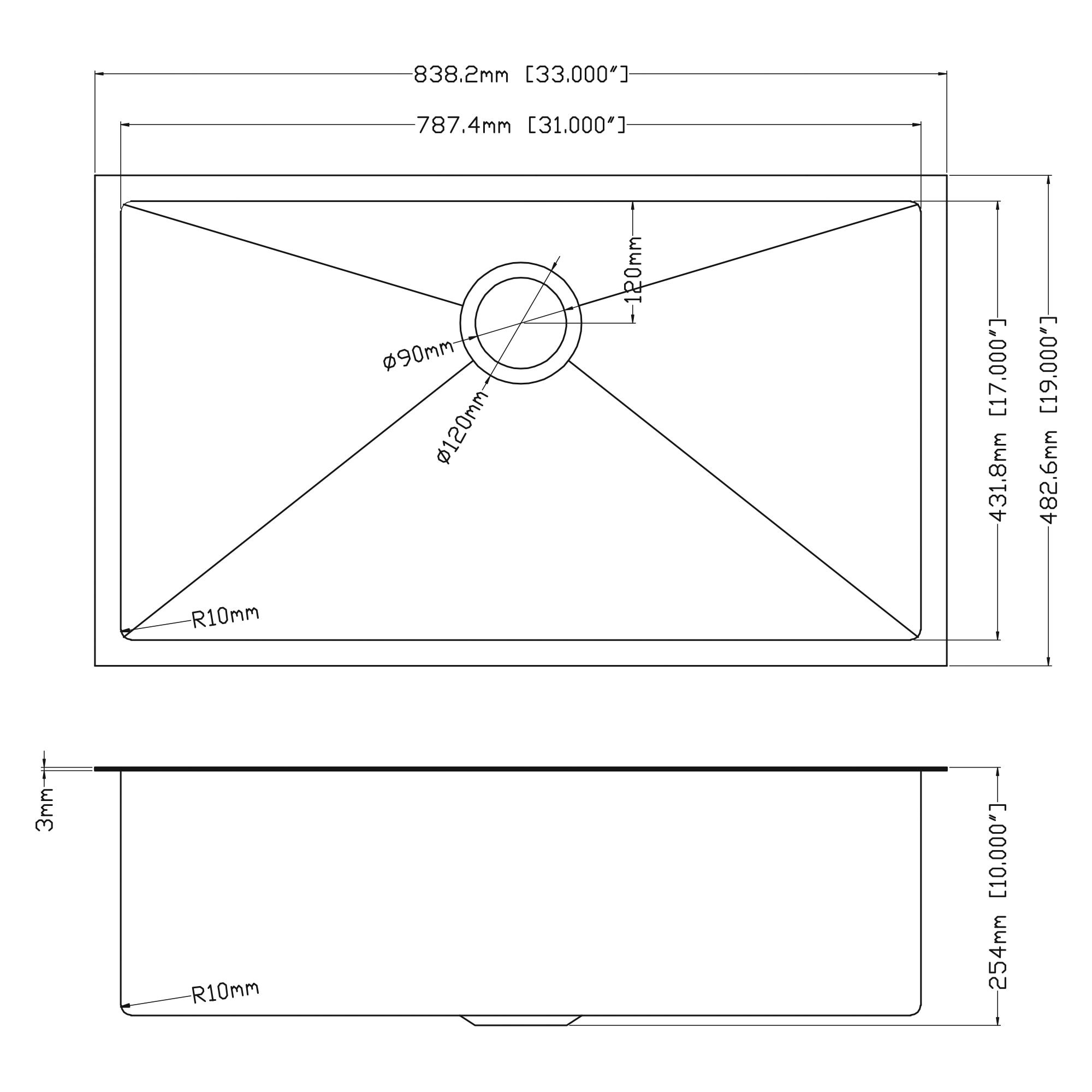 Fun Orange FUN26W5878-25 Kitchen-Sinks - View #5