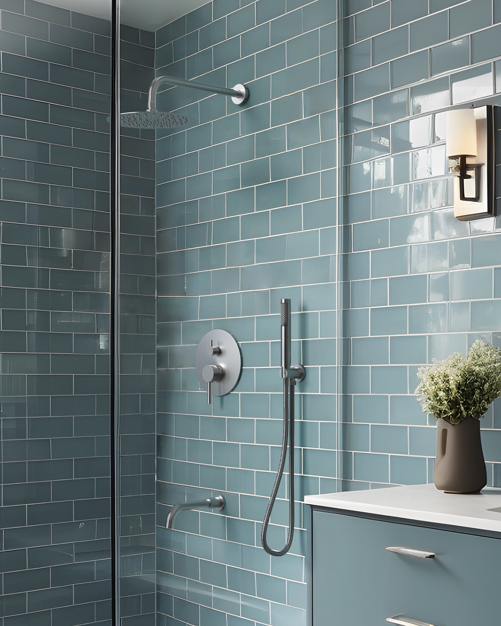 GRANDJOY TOBILI203ORB Showerhead-Bar-Panels - View #3