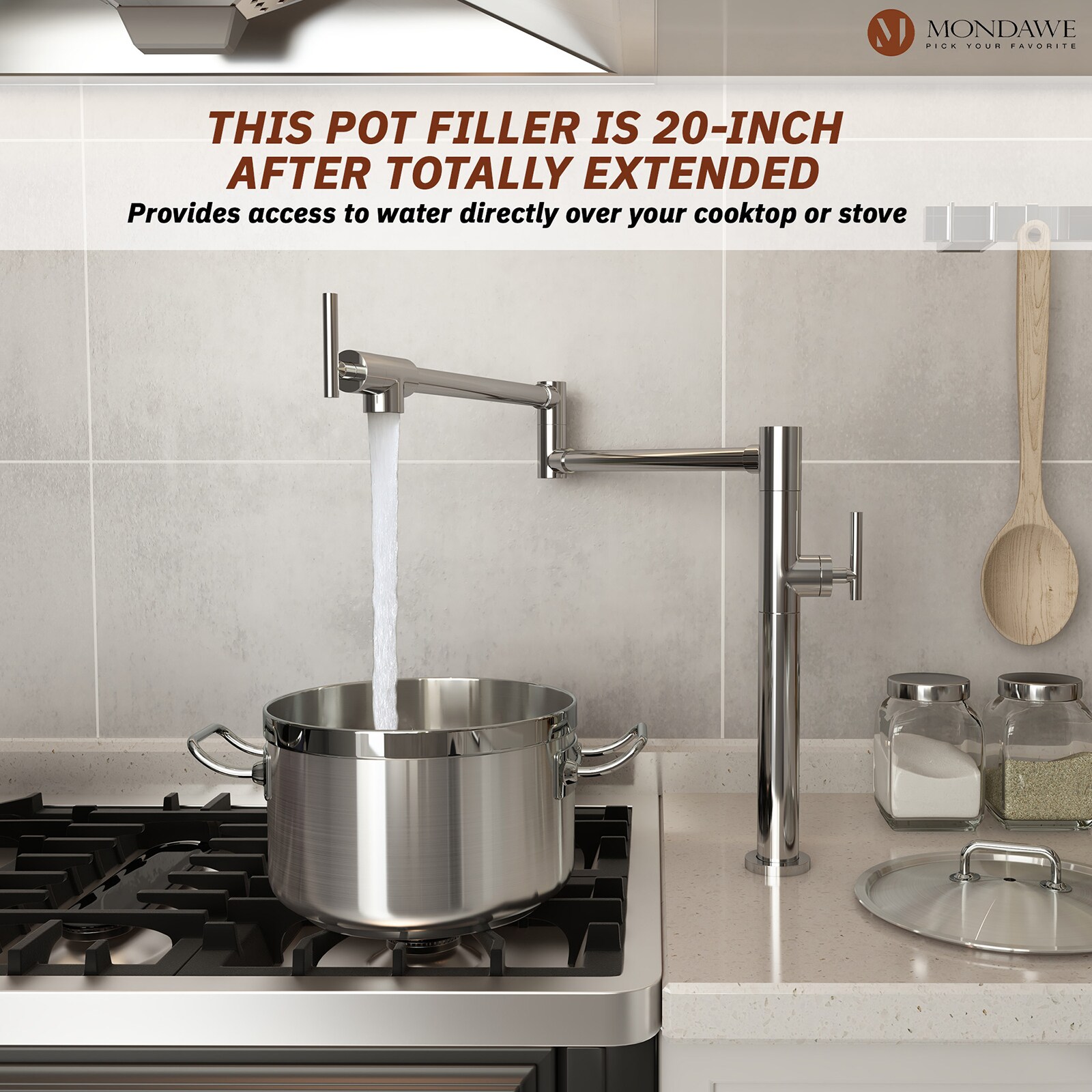 Mondawe OR-20CHES-DG Kitchen-Faucets - View #4