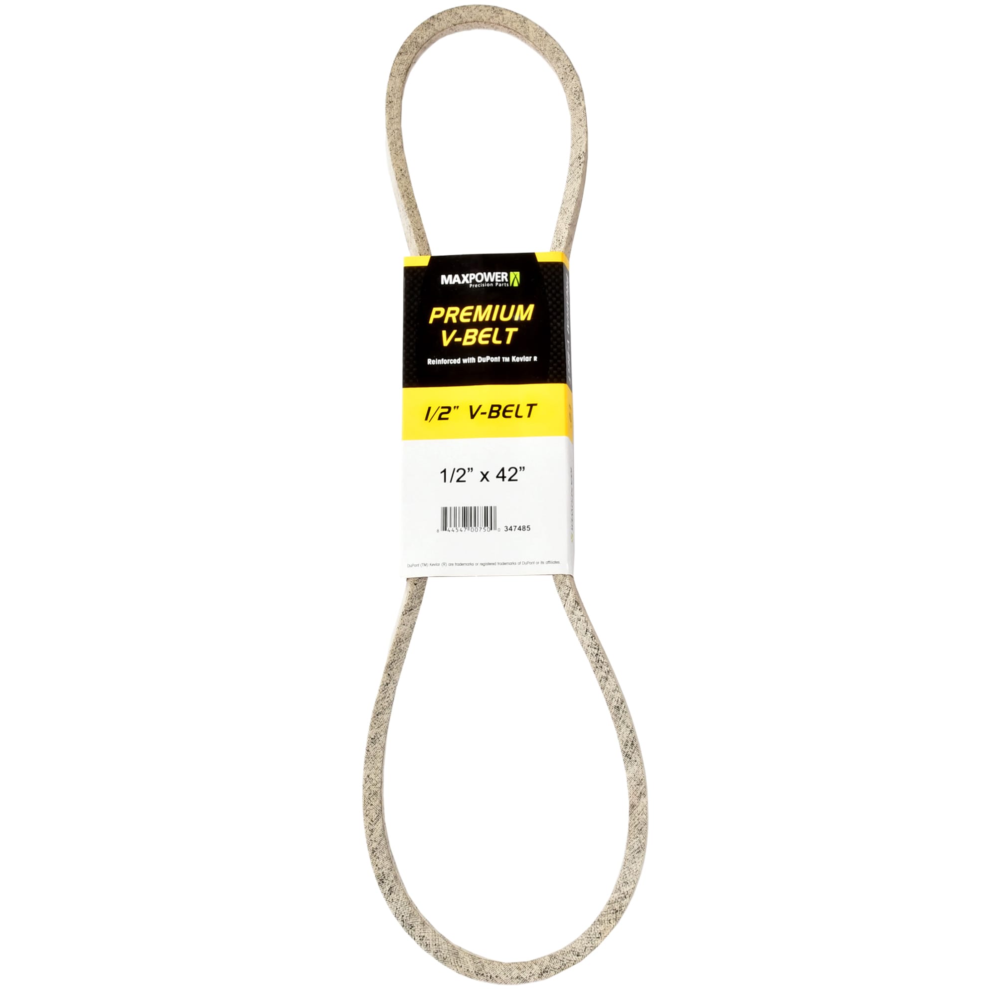MaxPower 347485 1/2-in V-belt, Riding Mower/Tractors, Replaces OEM Part Number Universal