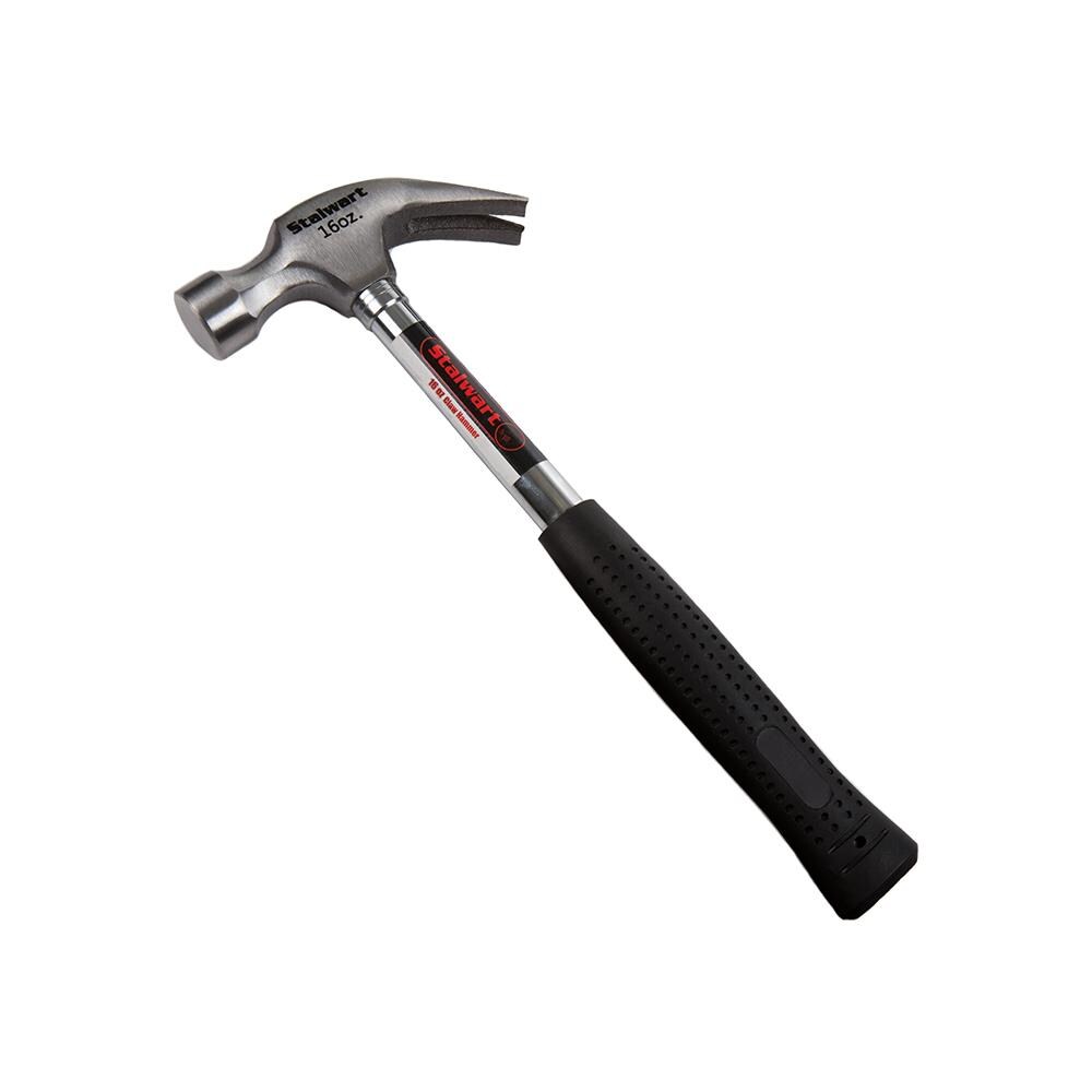 Stalwart 16 oz 13 in. Natural Hardwood Claw Hammer