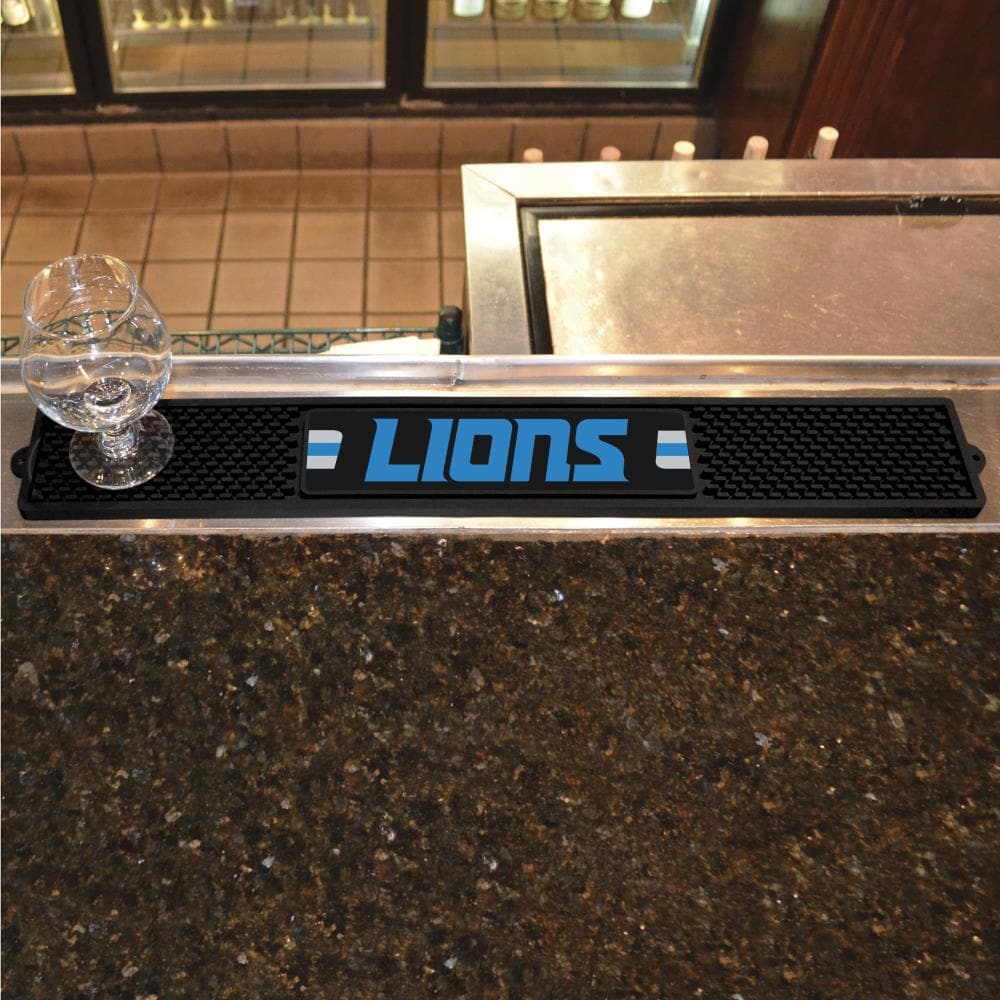 RICO INDUSTRIES NFL Detroit Lions Unisex Detroit Lions License Plate  Metaldetroit Lions License Plate Metal, Team Color, One Size