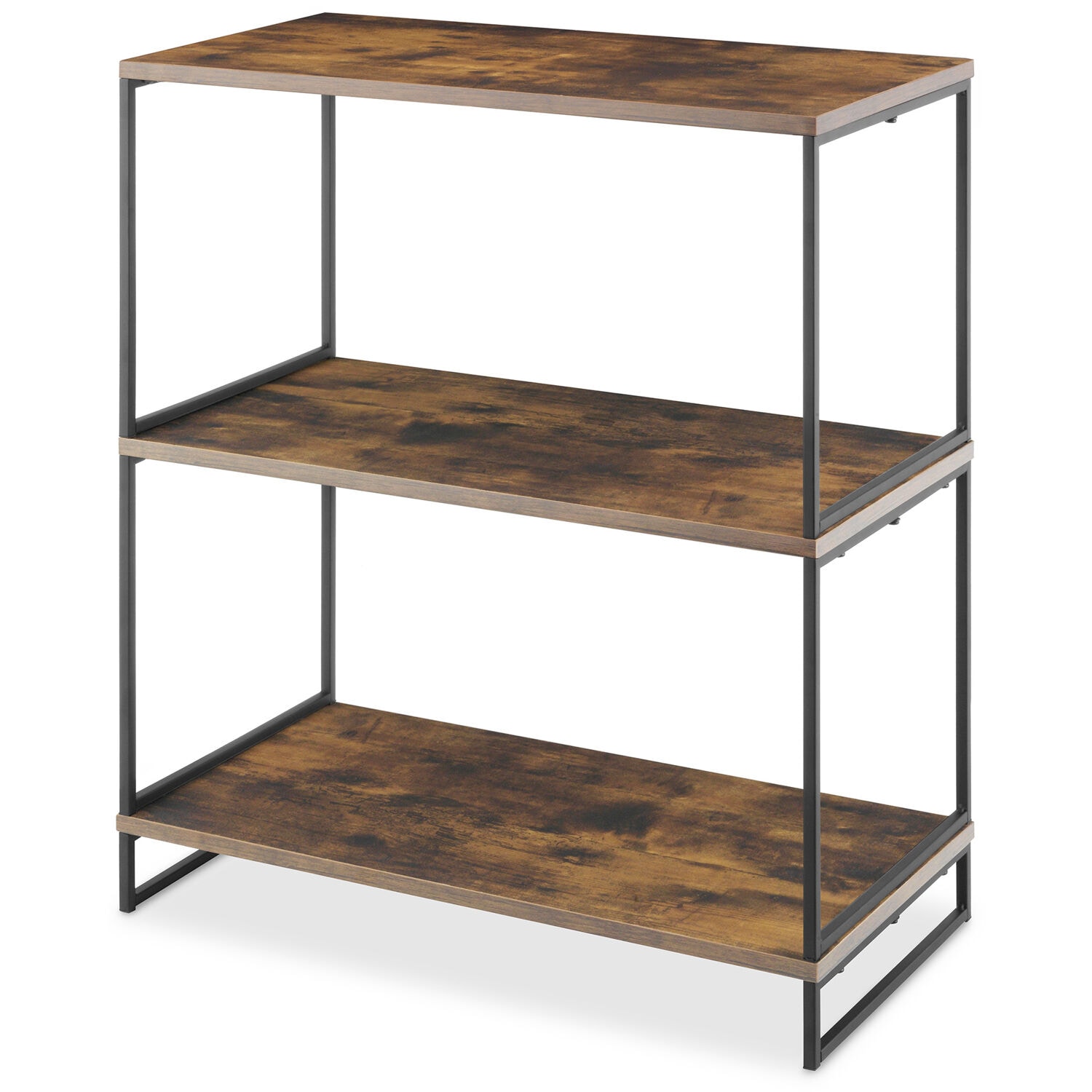 Whitmor 6764-11350 Steel Heavy Duty 3 -Tier Upright ( 23.6-in W x 11.8-in D x 29.3-in H ) ( Multiple colors/finishes , ( 35-lb lbs. Capacity Per Shelf )