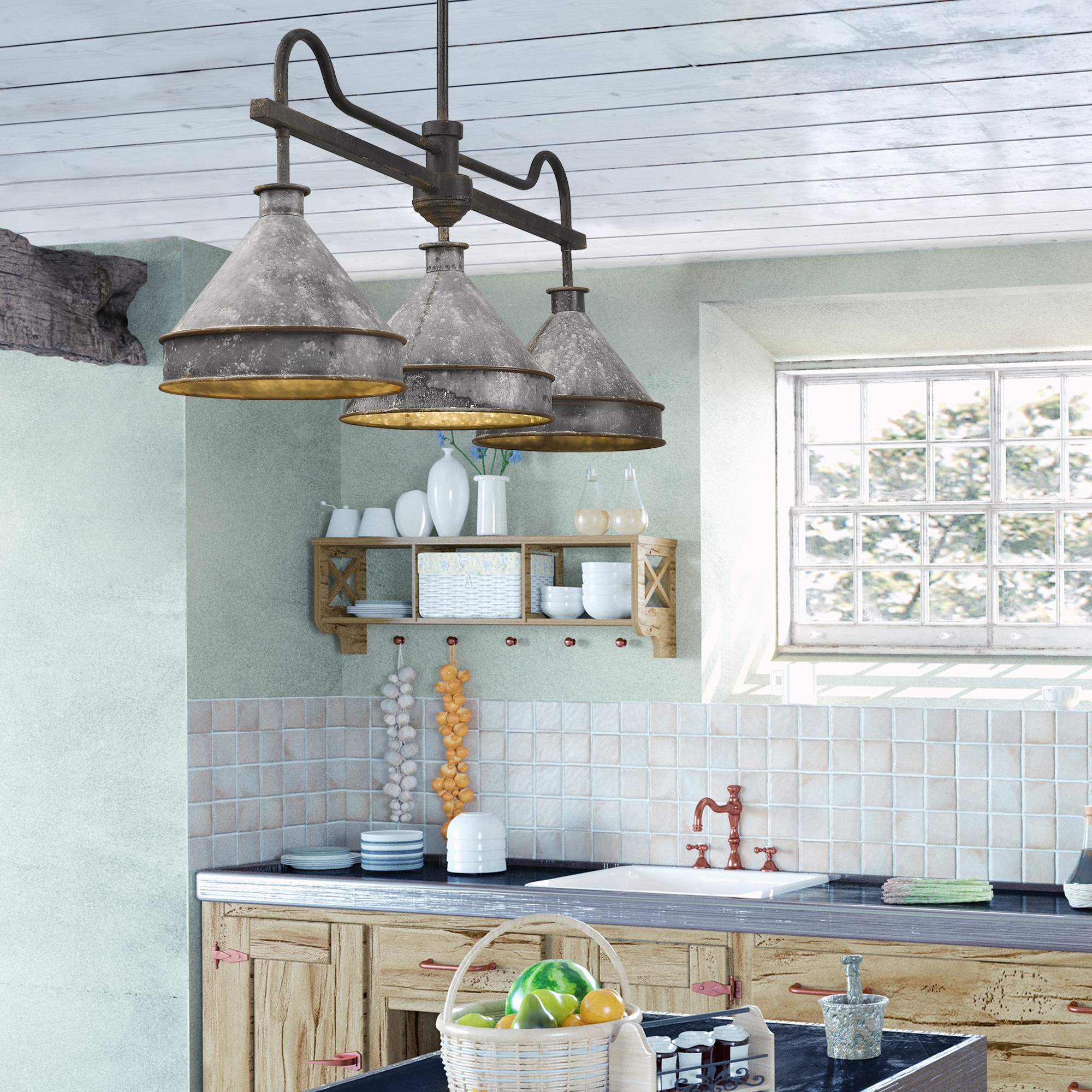 Golden Lighting 0877-LP ABI-GV Pendant-Lights - View #7