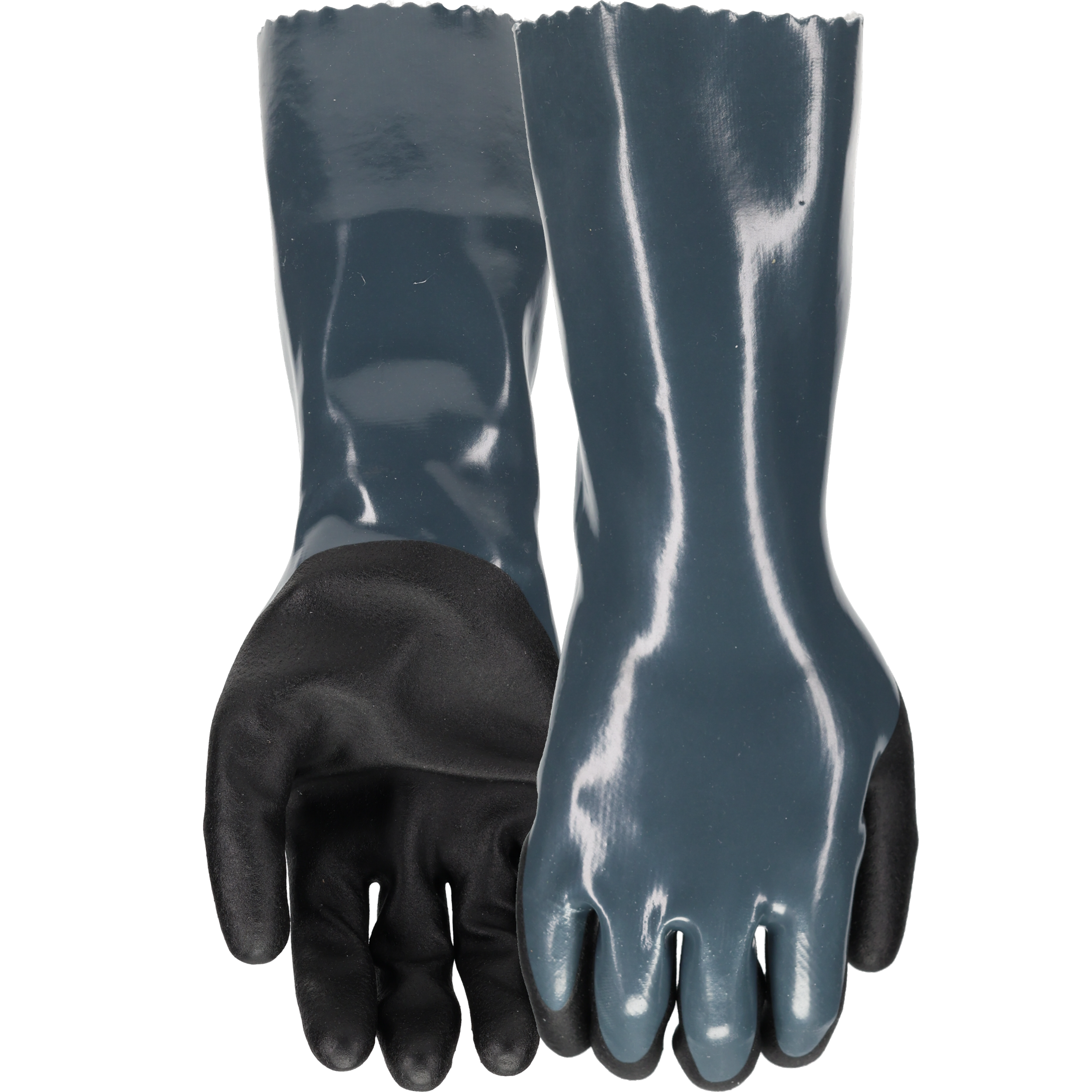 Project Source LW11011-L Large Nitrile dipped Nitrile Chemical handling Gloves 1 -Pairs