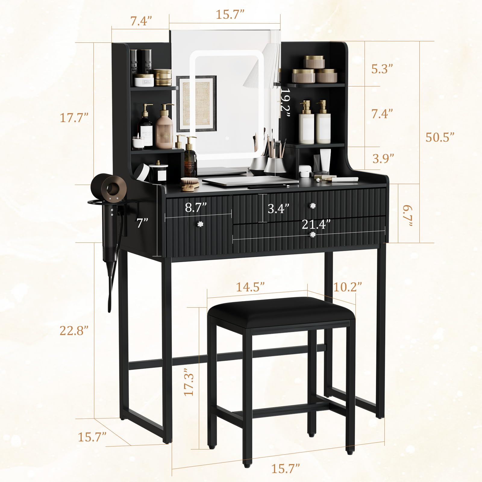 DEXSO CHU-HG-7O3URQQXY8C Bedroom-Vanities - View #7