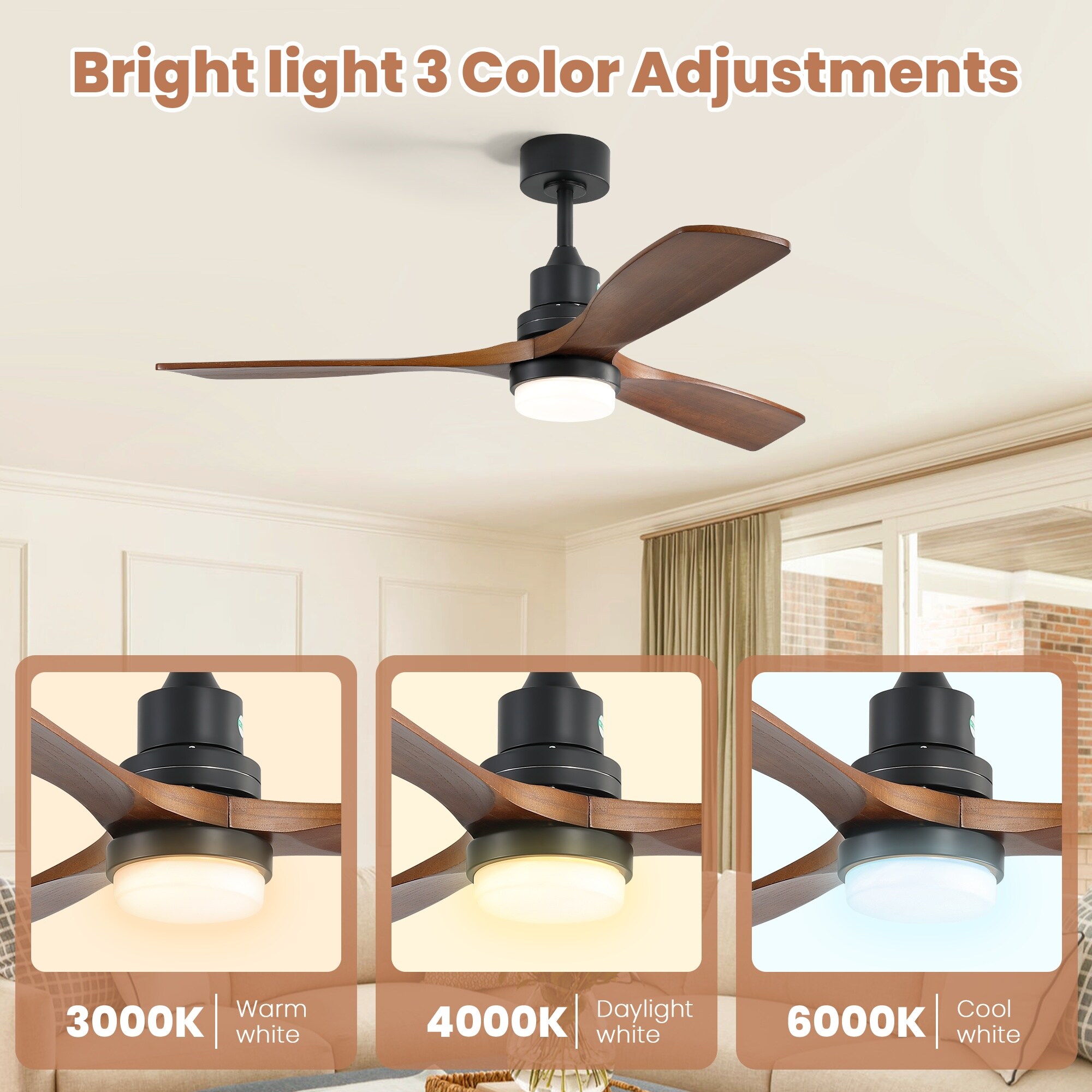 HyperDrop Cart B-PFSWTJRXVU6O Ceiling-Fans - View #4