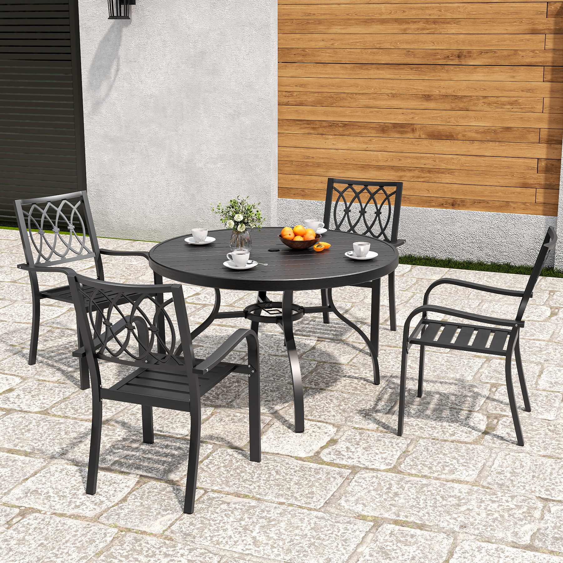 SINOFURN SYG1100016GY Patio-Tables - View #2