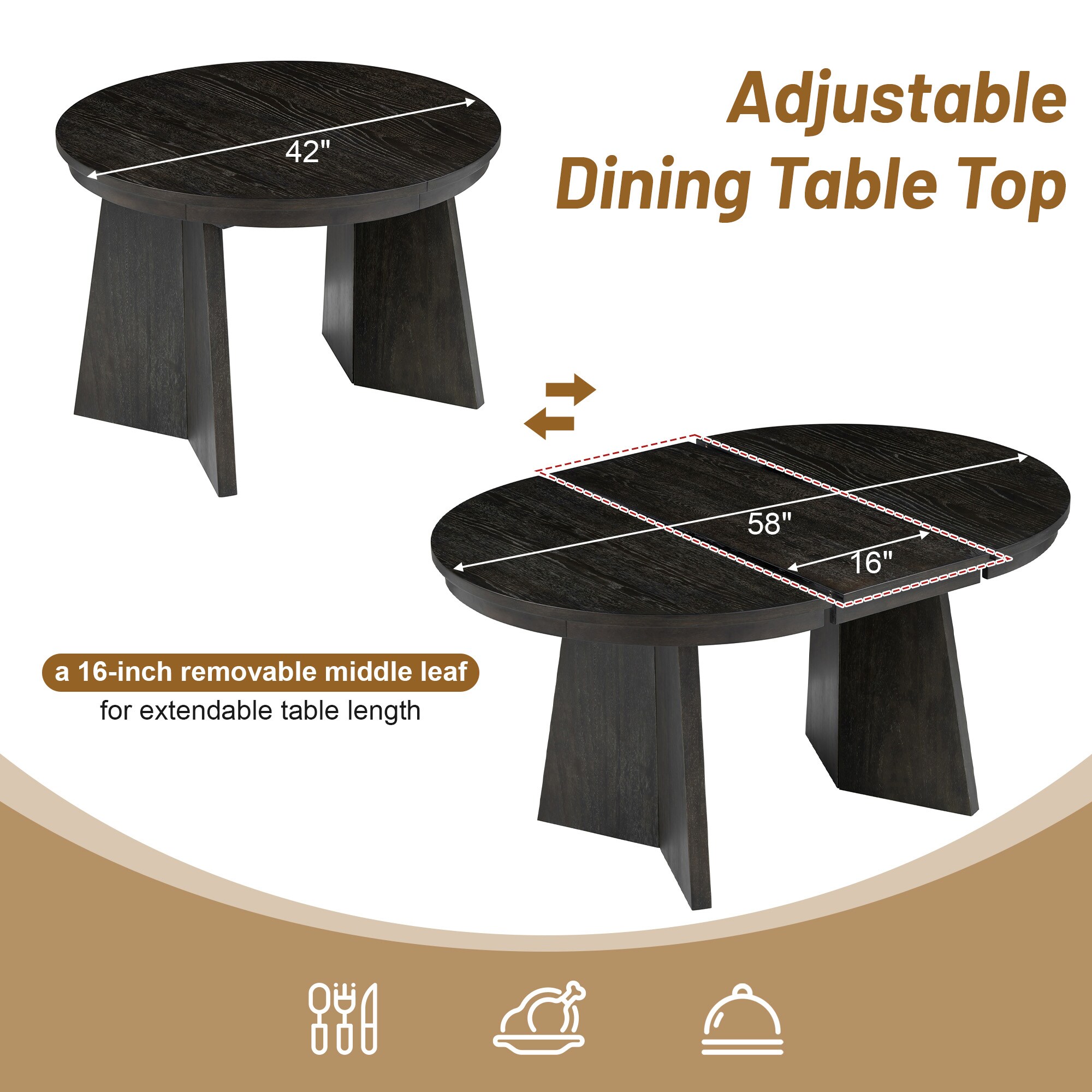 Qualler FSUDTM820P Dining-Sets - View #4