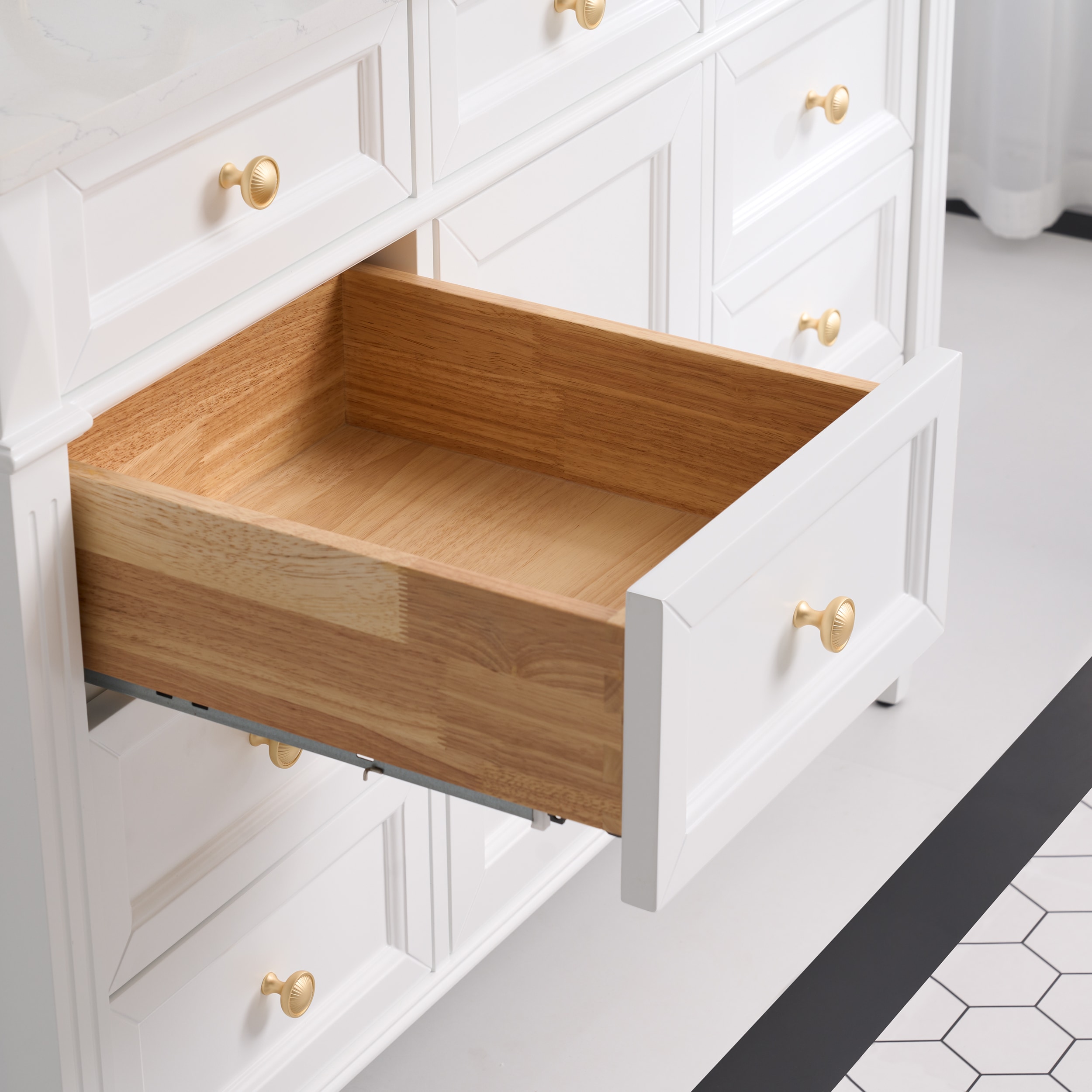 WELLFOR ELISA48QZ-WT Bath-Vanity-Combo - View #12