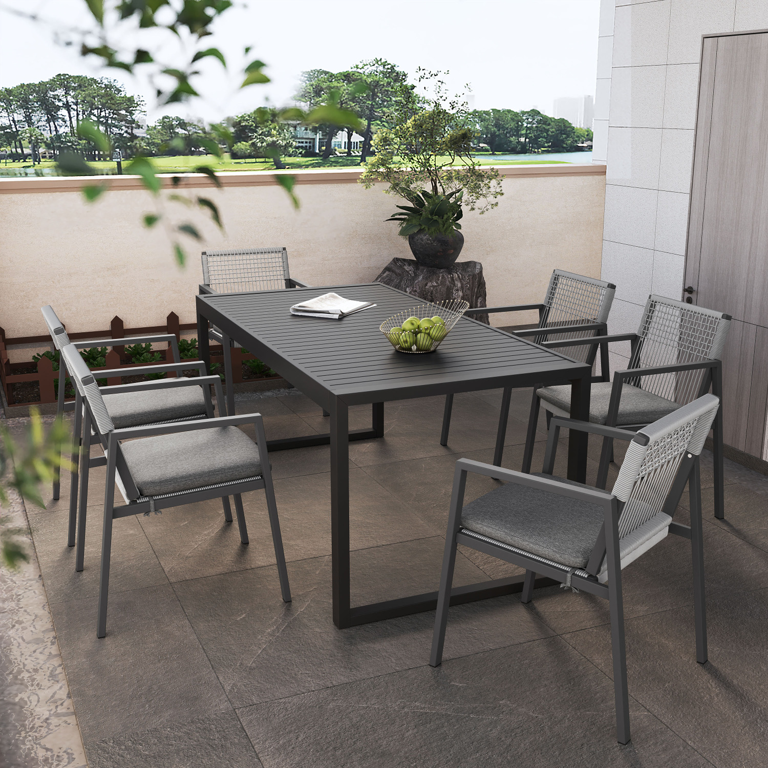 Streamdale Furniture N768P196697G Patio-Chairs - View #2
