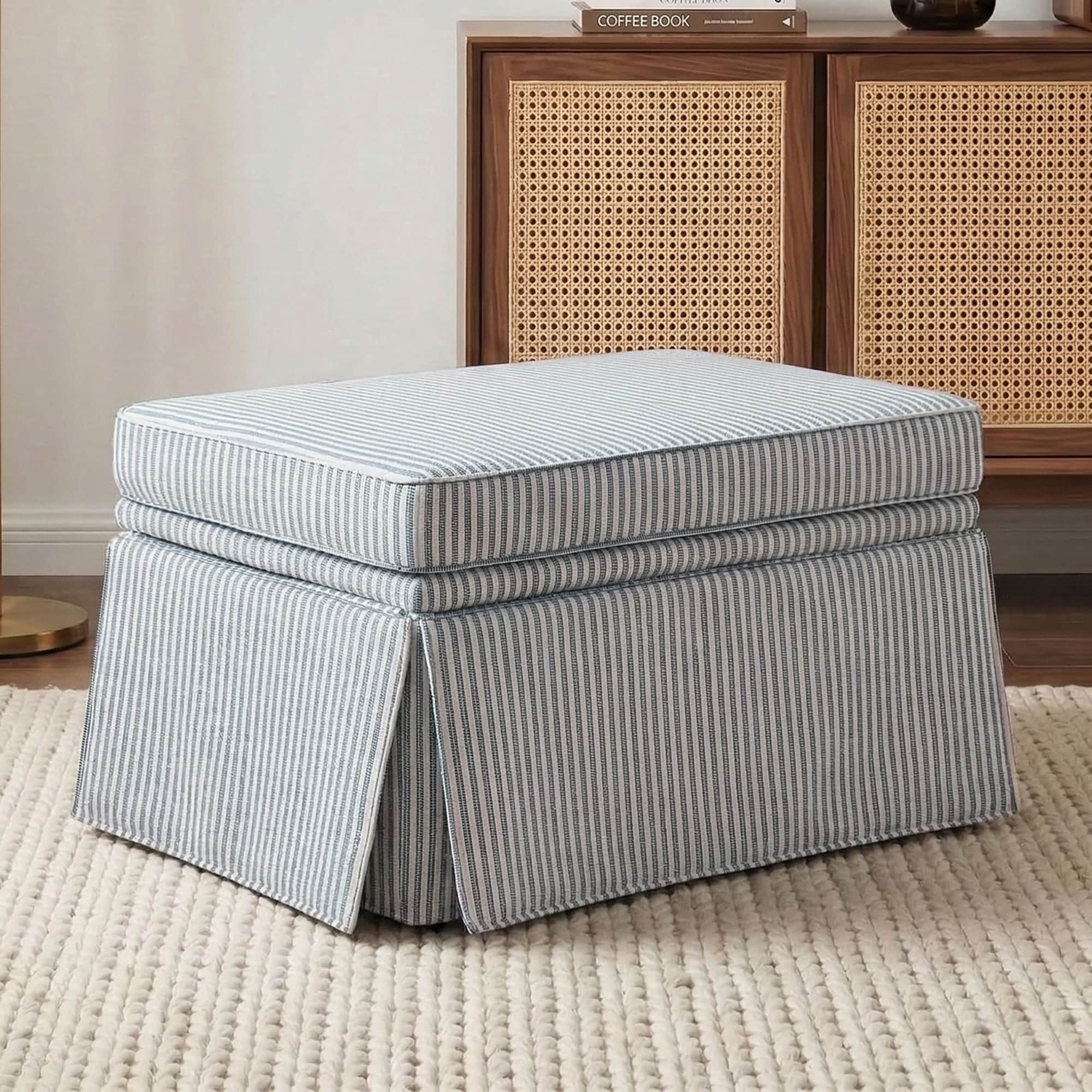 Dreamsidea LS-CH0073S-P BLUE-OT Indoor-Ottomans - View #3
