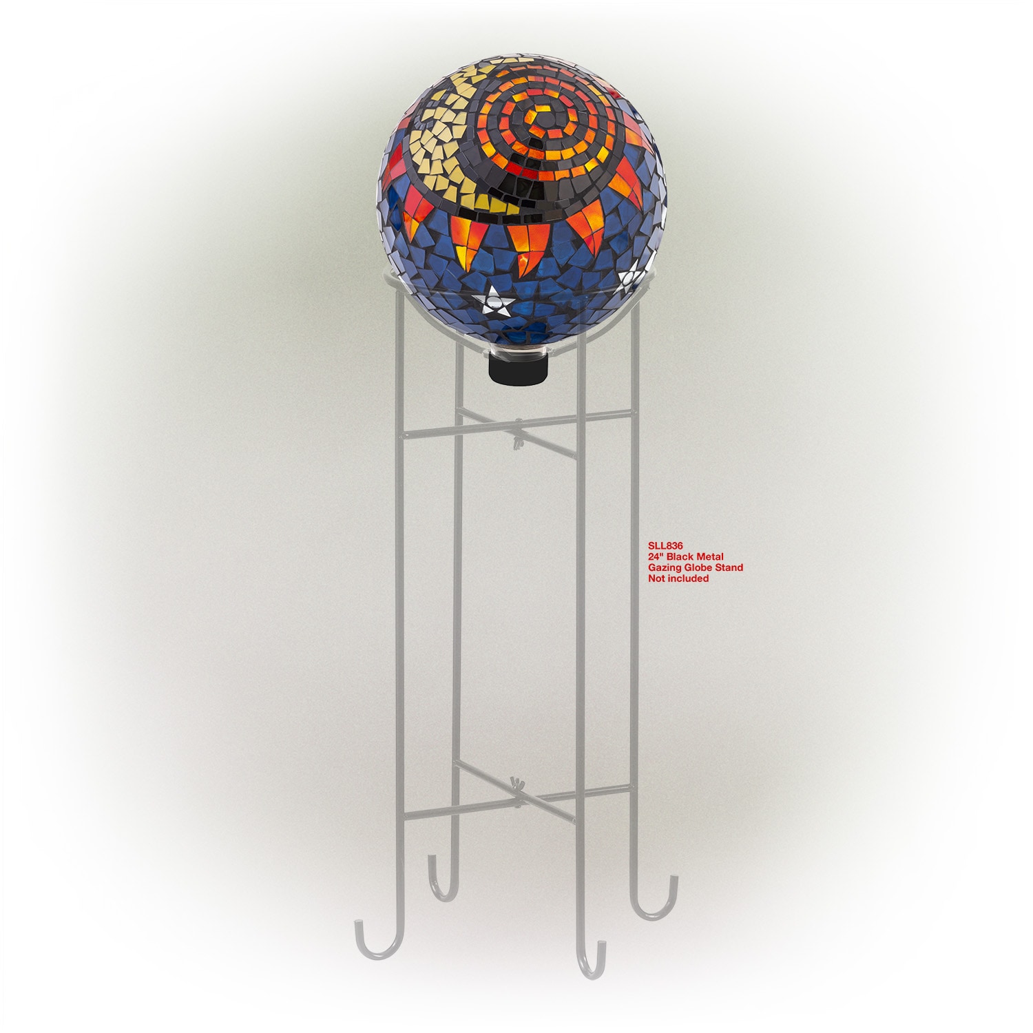 Alpine Corporation HGY120 Gazing-Ball-Stand - View #10