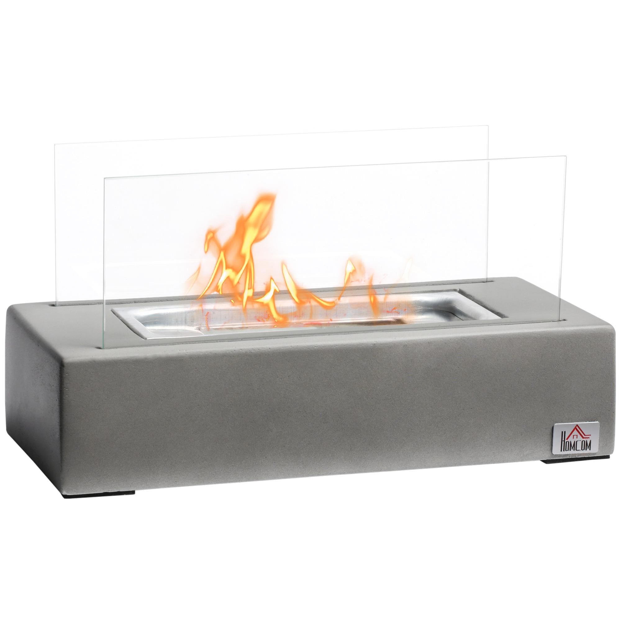 Bayfeve BFAOS-41041-FP 13-in x 6.25-in Ethanol fuel Fireplace