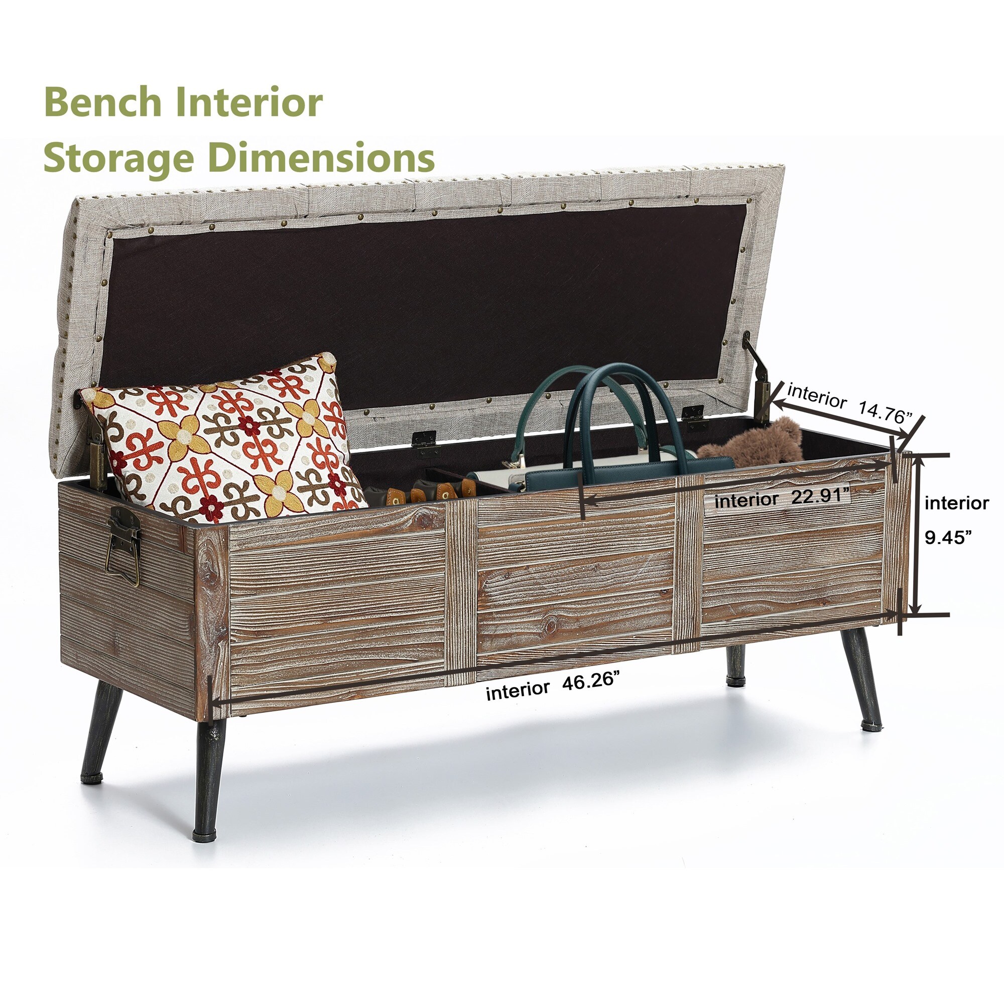 LuxenHome WHIF1095 bench - View #2