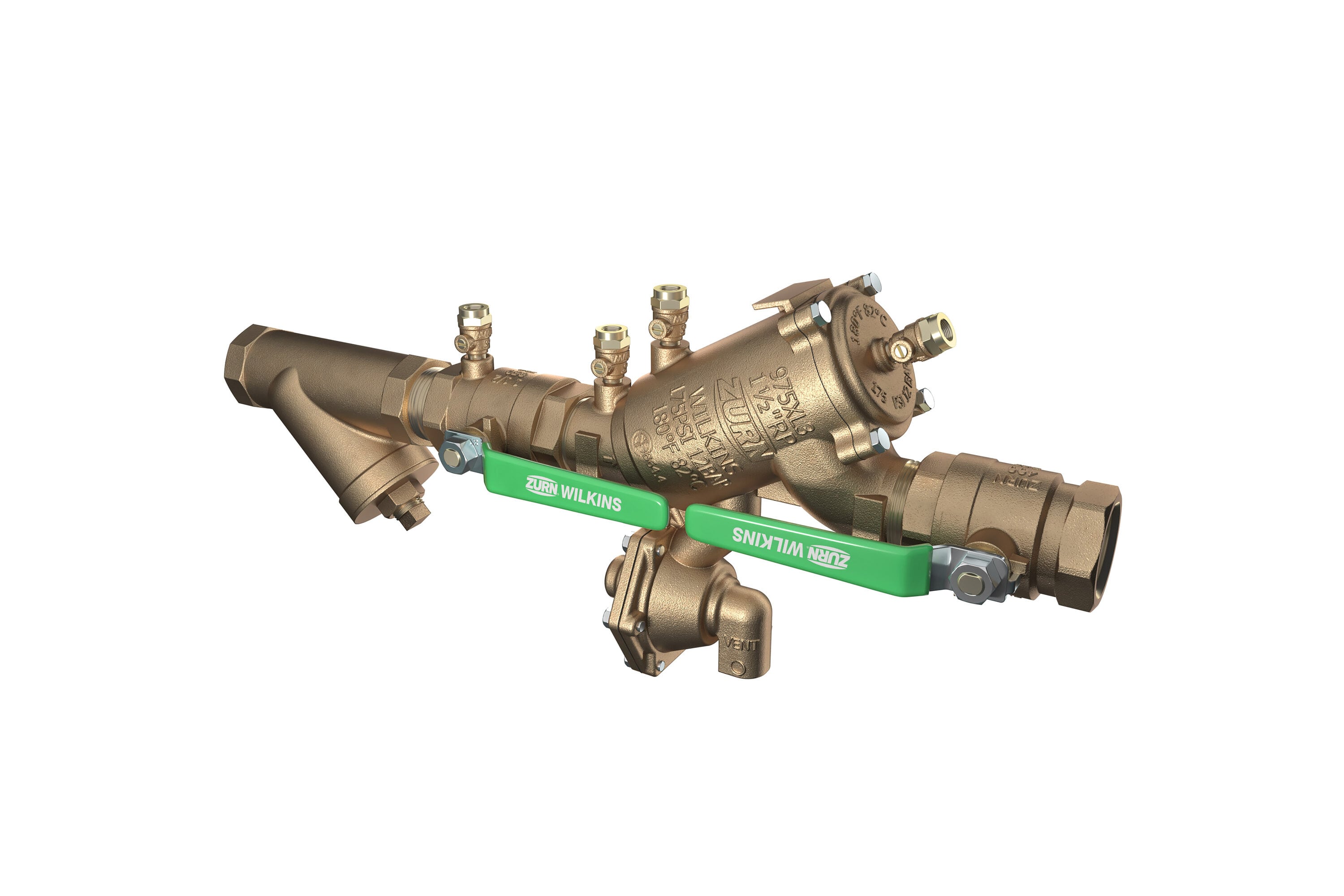 Zurn Wilkins 112-975XL3S 1-1/2-in Bronze FNPT Reduced Pressure Backflow Preventer