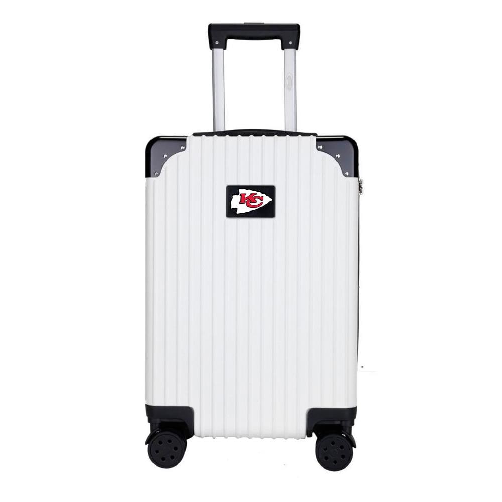 Mojo Licensing NFKCL210_WHITE 23.75 X 15.5 X 9.75 White Polycarbonate Hardshell Carry-on Bag (1-Bag)