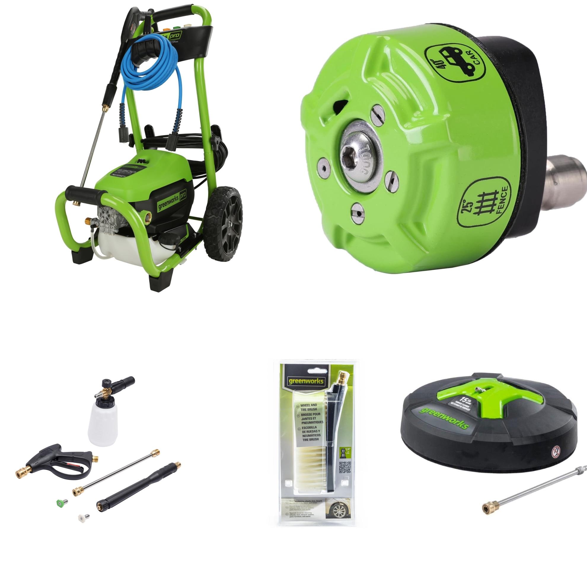 Greenworks Pro   2300 Pressure Washer Max Clean Bundle - Thumbnail