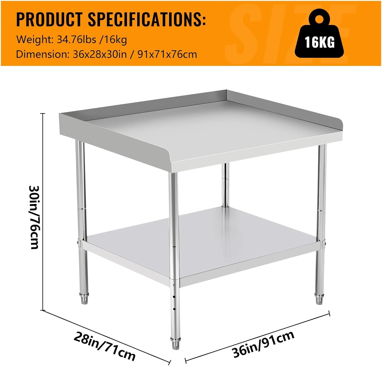 GAOMON CQC-HG0R3MAV03L Grill-Carts-Grill-Stands - View #2