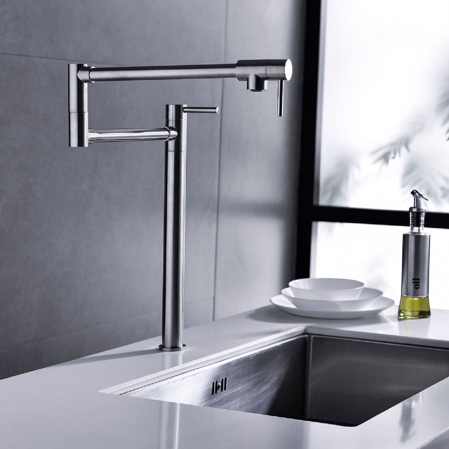 WELLFOR DTG-20BN Kitchen-Faucets - View #3
