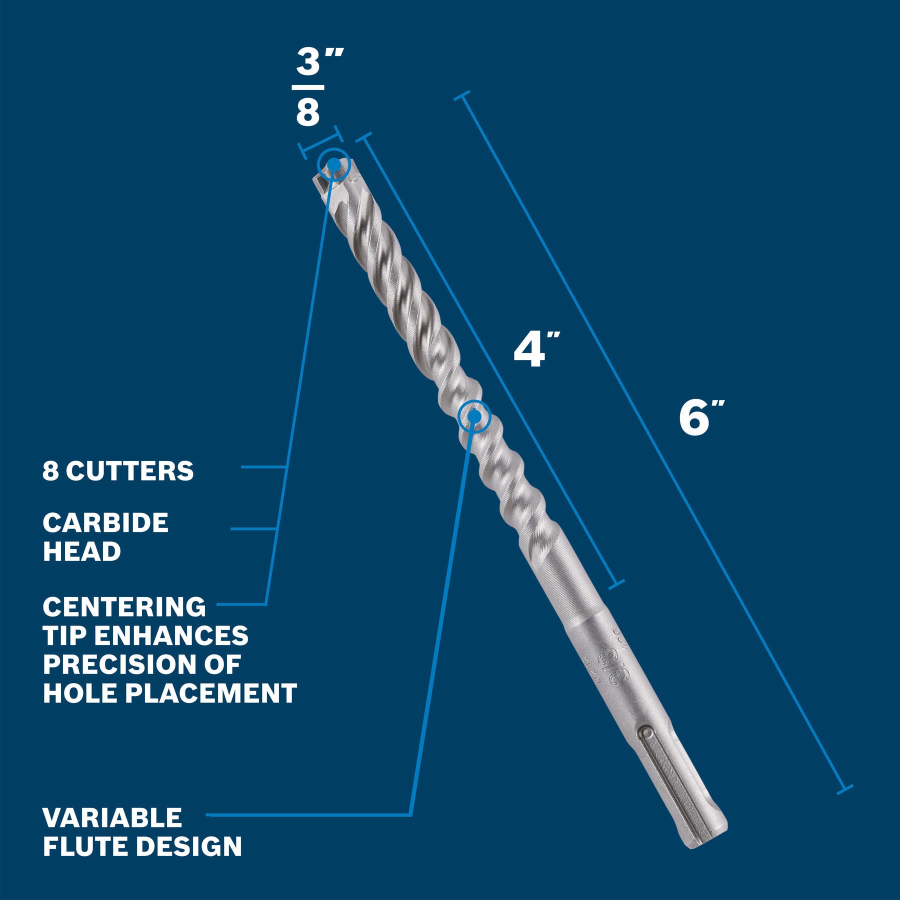 Bosch HC8C2061 Cement-Masonry-Drill-Bits - View #2