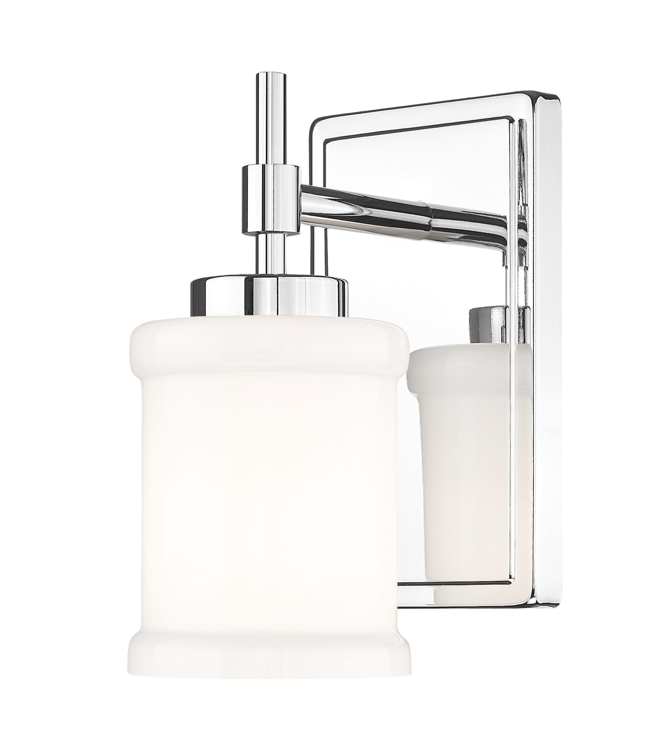 Z-Lite 622-1S-CH Cadoc 4.5-in W 1 -Light Polished Chrome Transitional Wall Sconce