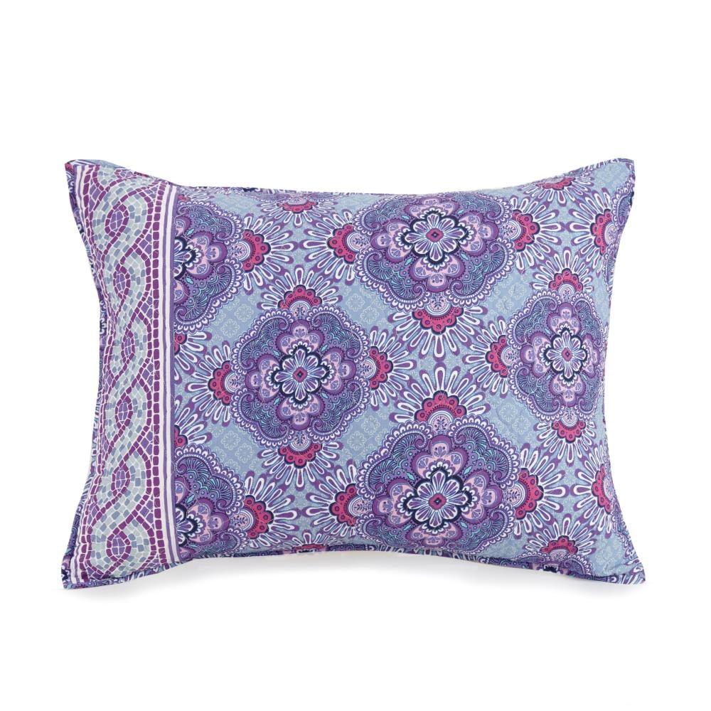 Vera Bradley Purple Passion Purple King Cotton Pillow Case in the ...