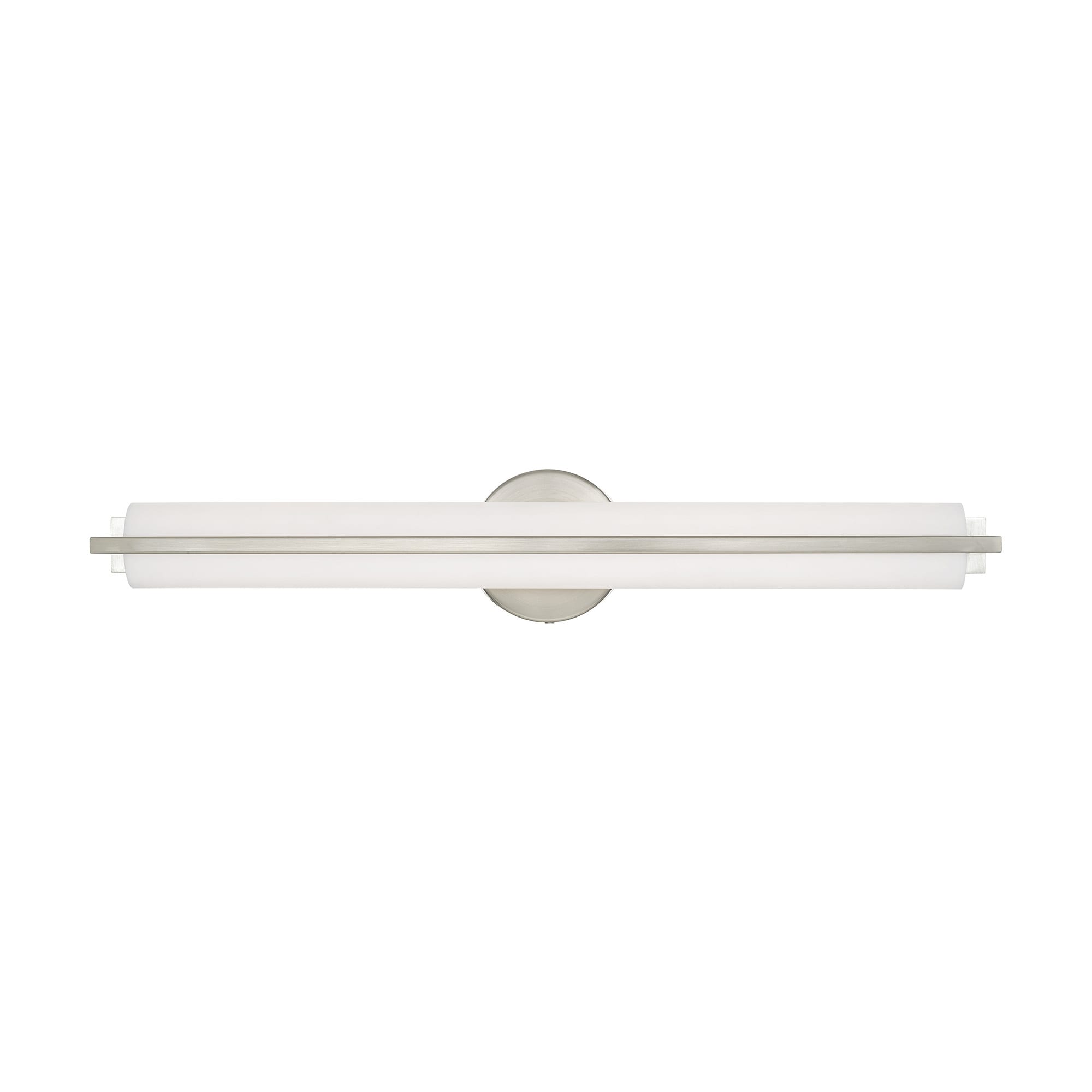 Livex Lighting 10353-91 Visby 24.375-in 1 -Light Brushed Nickel Integrated LED Modern/contemporary Vanity light