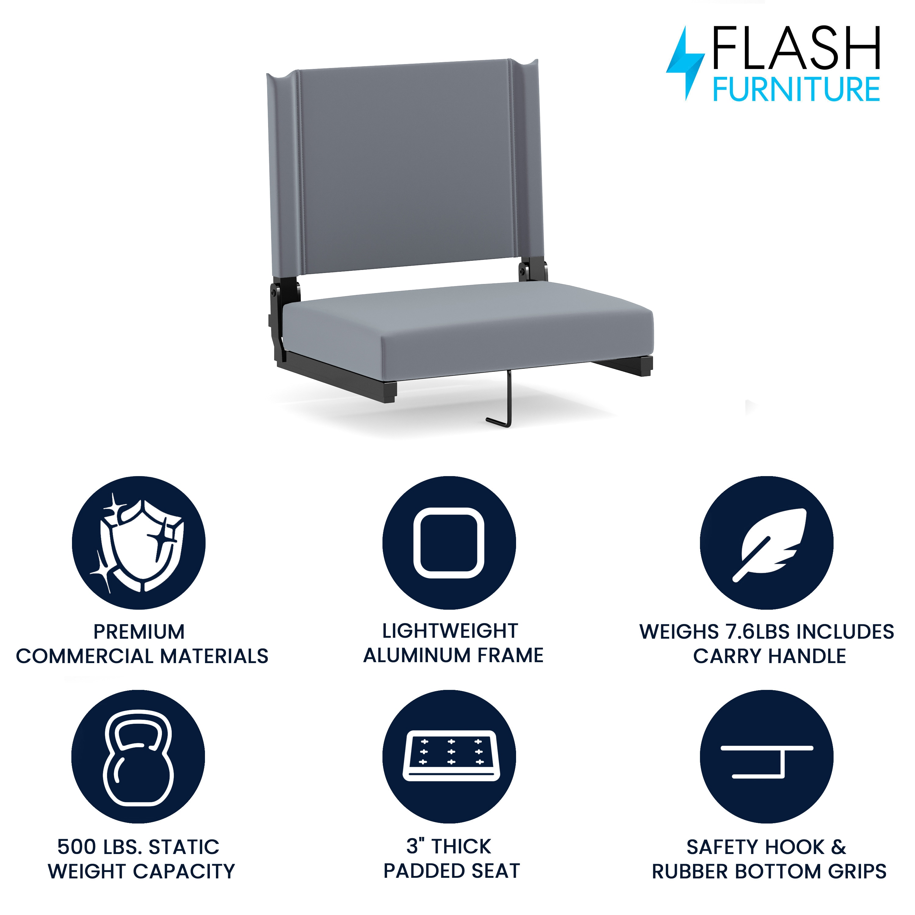 Flash Furniture 889142400318 Folding-Chairs - View #2
