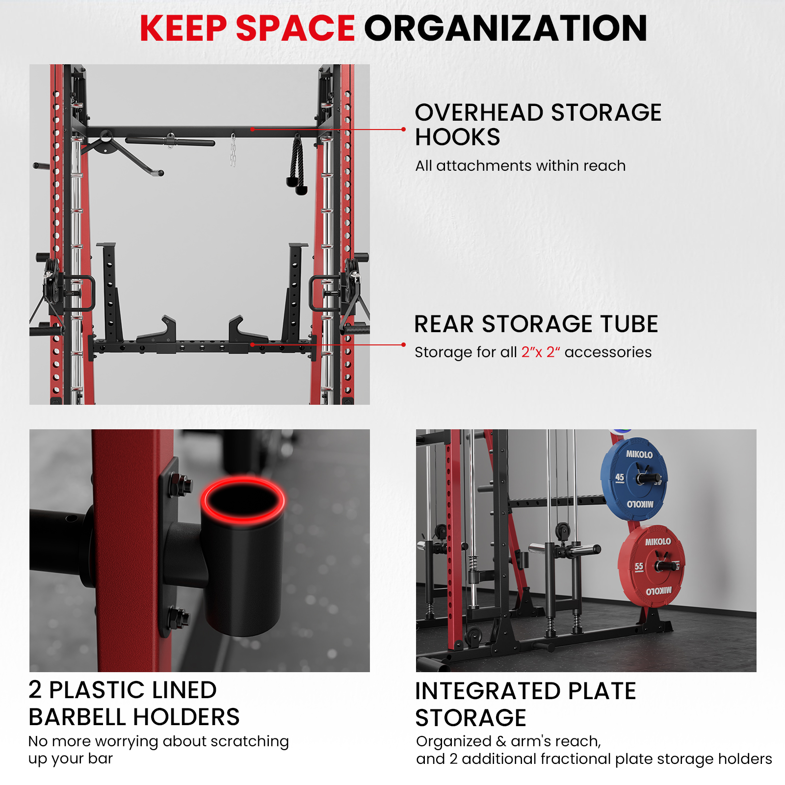 Mikolo M-M9-R Lat-Pull-Down-Machines - View #4