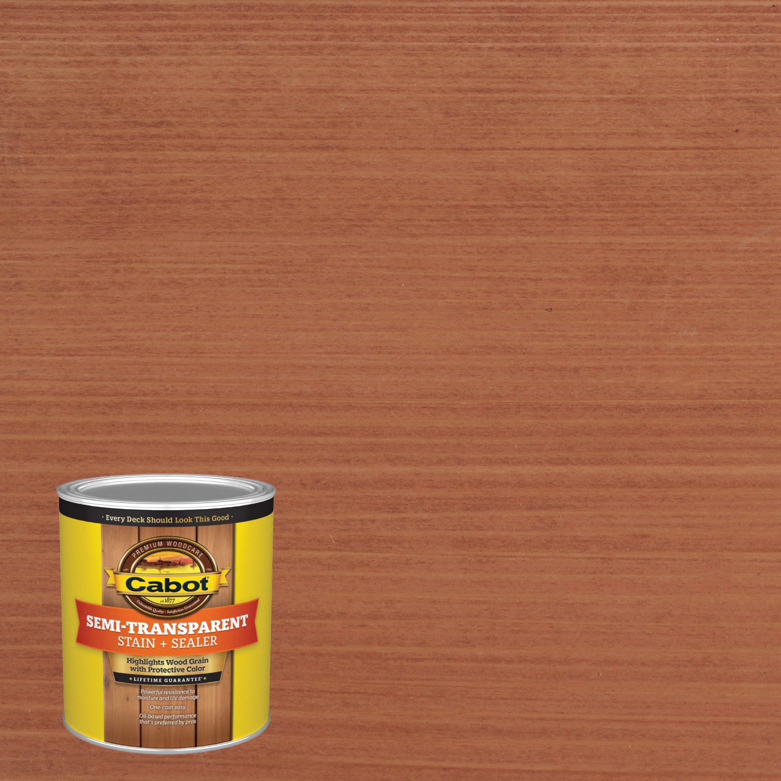 Cabot BRICKSTONE-1028058 Brickstone Semi-transparent Exterior Wood Stain and Sealer in One ( 1-quart )