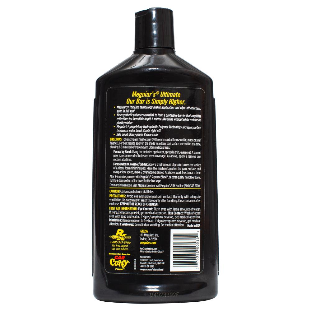 Meguiar's Cleaner Wax - Paste Wax Cleans, Shines and Protects in One Easy  Step - A1214, 11 Oz, Paste 
