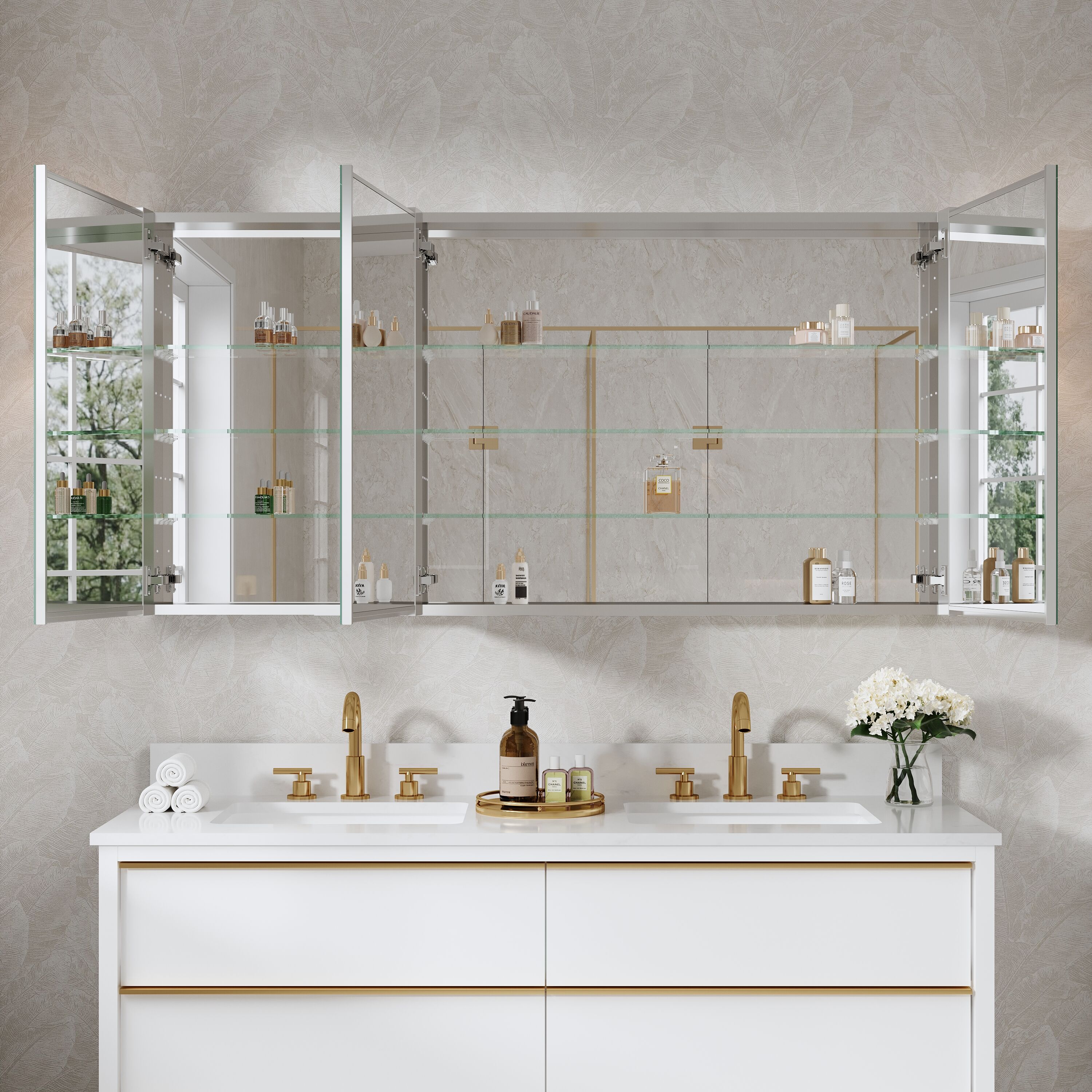 WELLFOR EX-4MC2432L Bathroom-Medicine-Cabinets - View #8