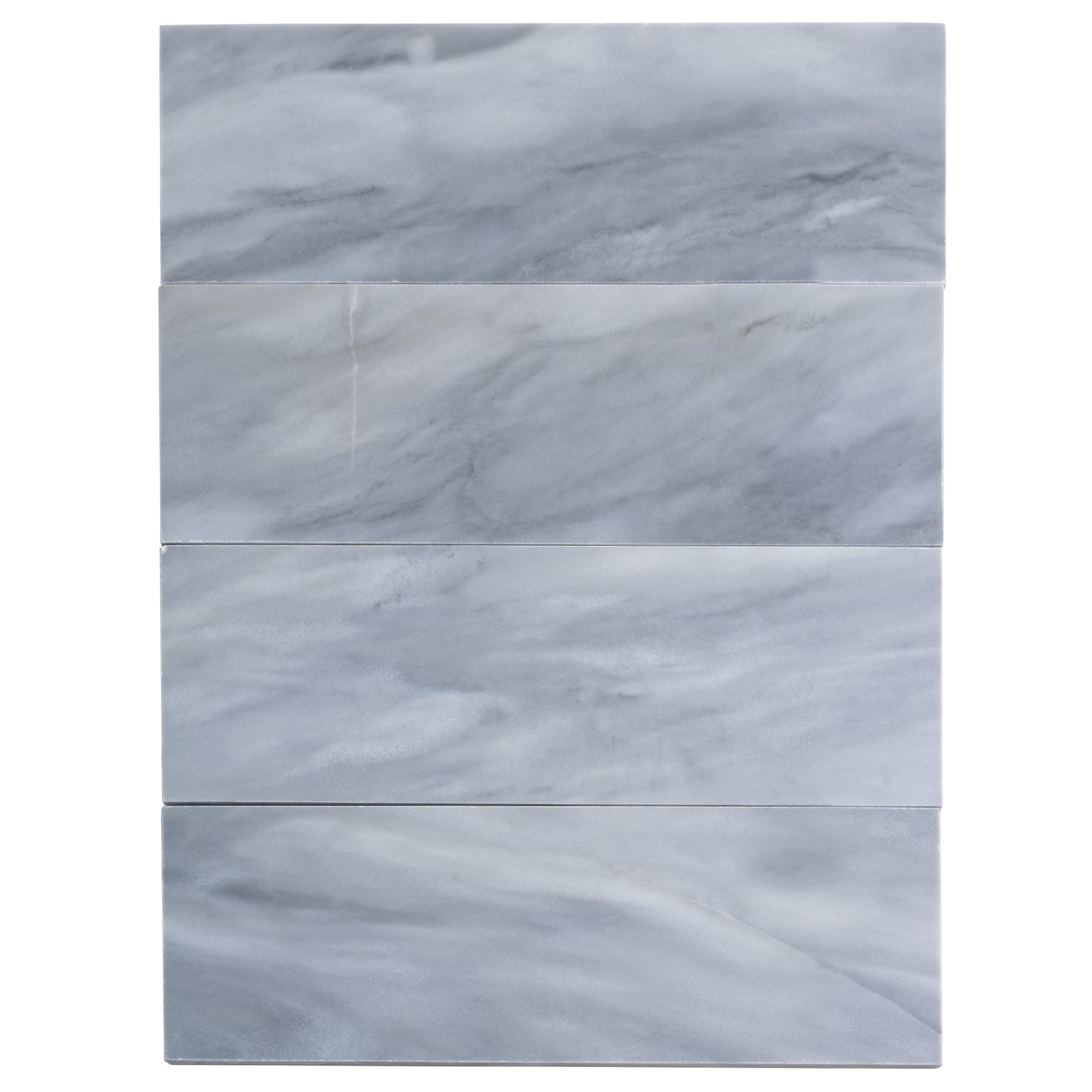 Duchess Gray 4" x 12" Honed Marble Subway Tile