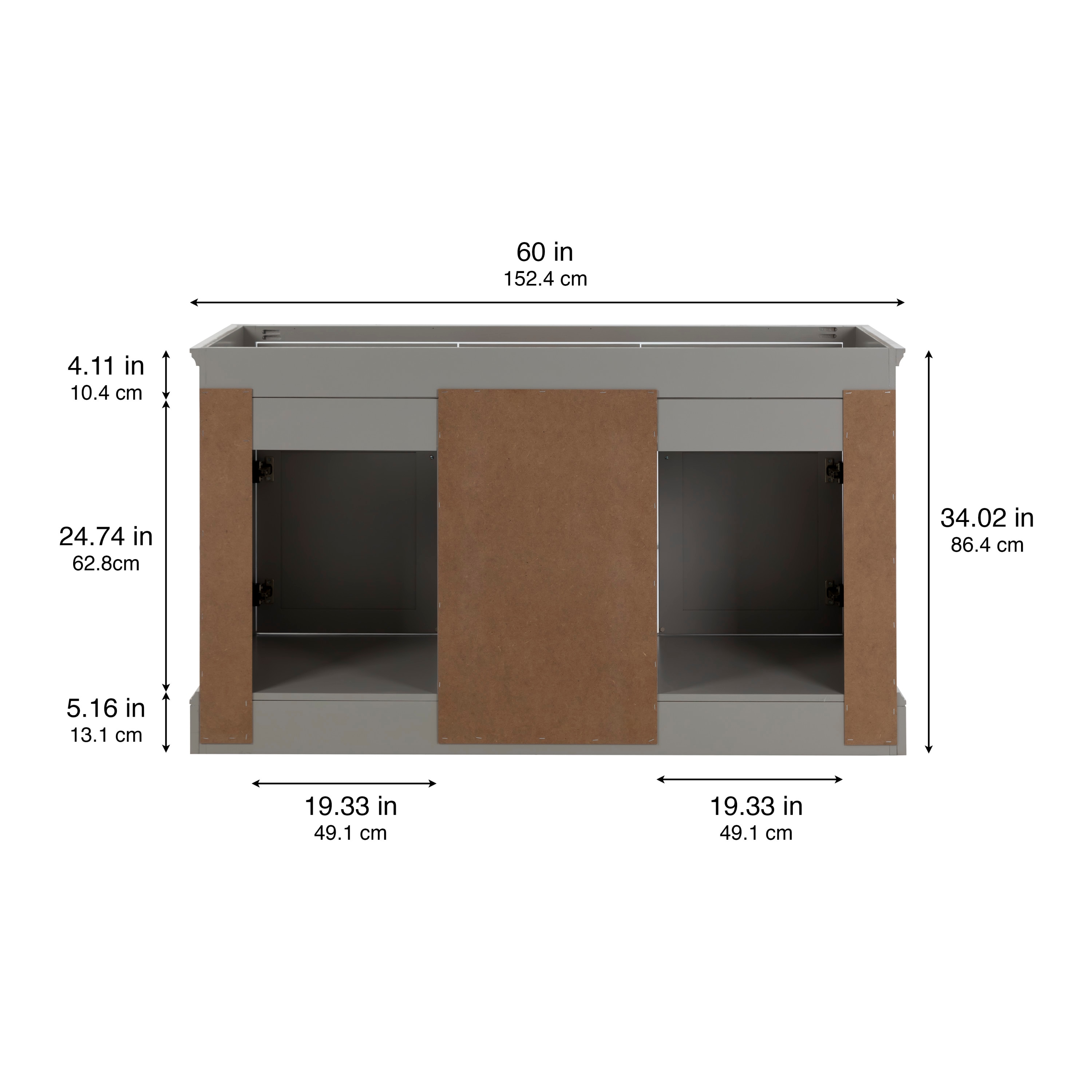 Style Selections MR60P1-NY vanities - View #5