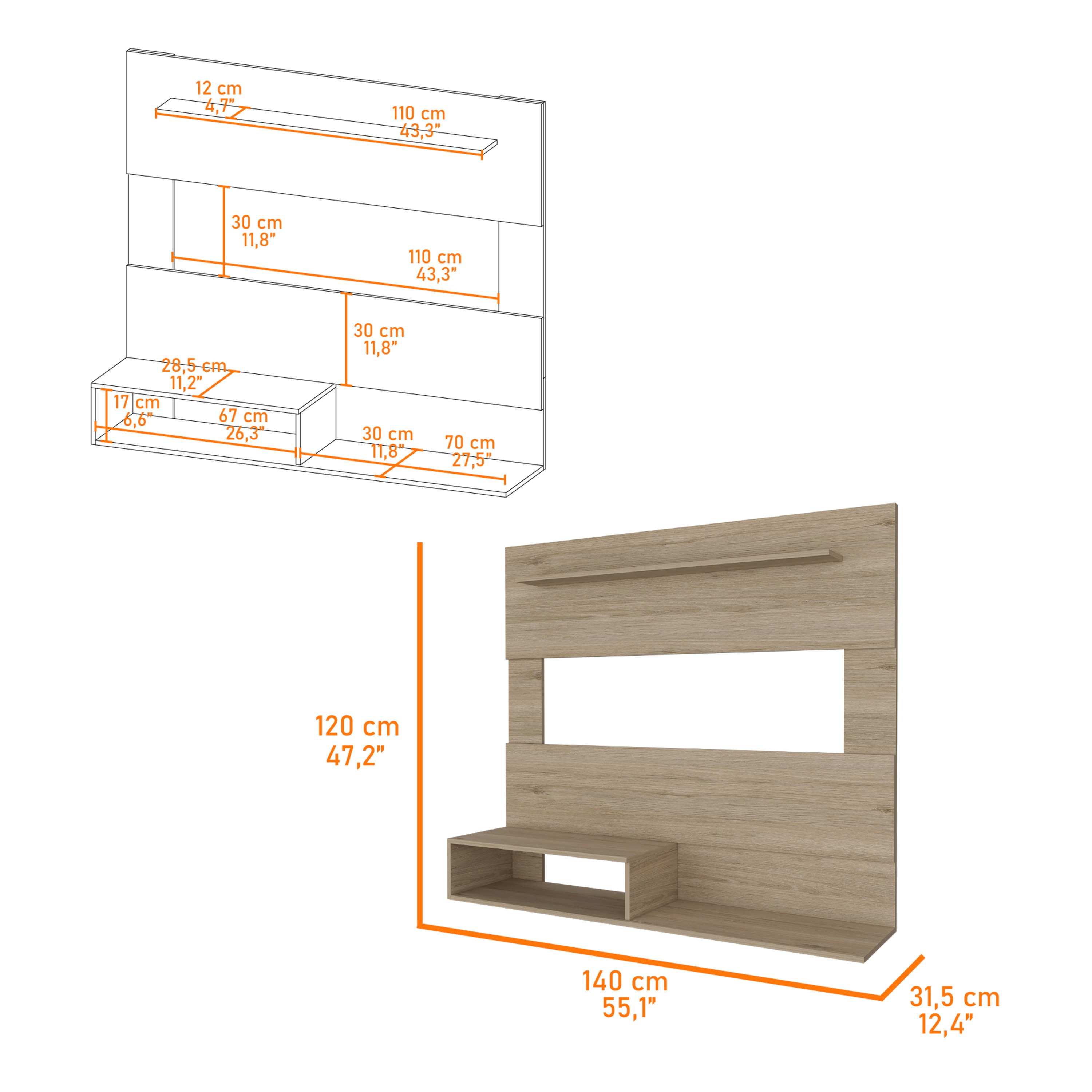Maocao Hoom JL24787AAK Tv-Stands - View #3
