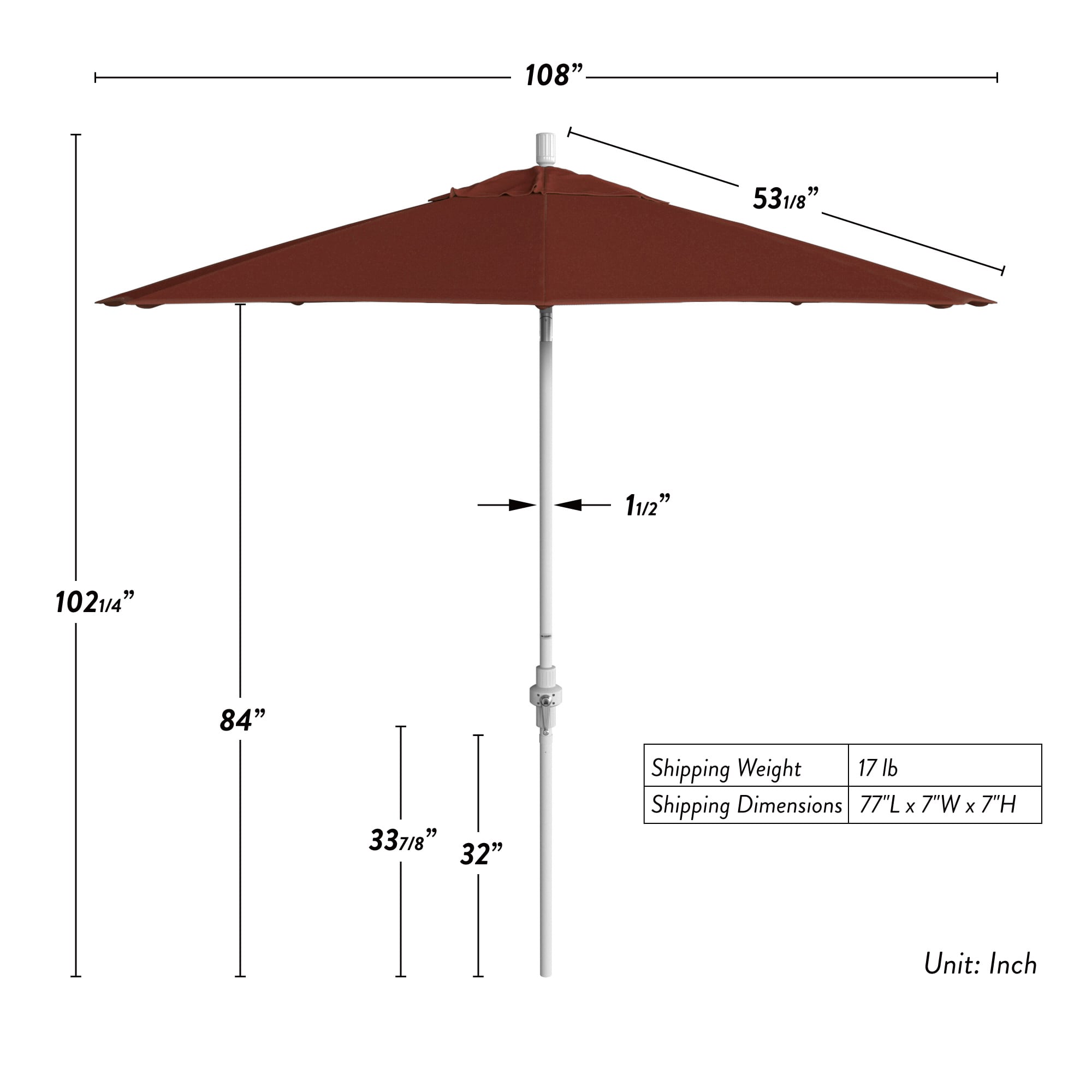 California Umbrella 194061812112 Umbrellas-2 - View #6