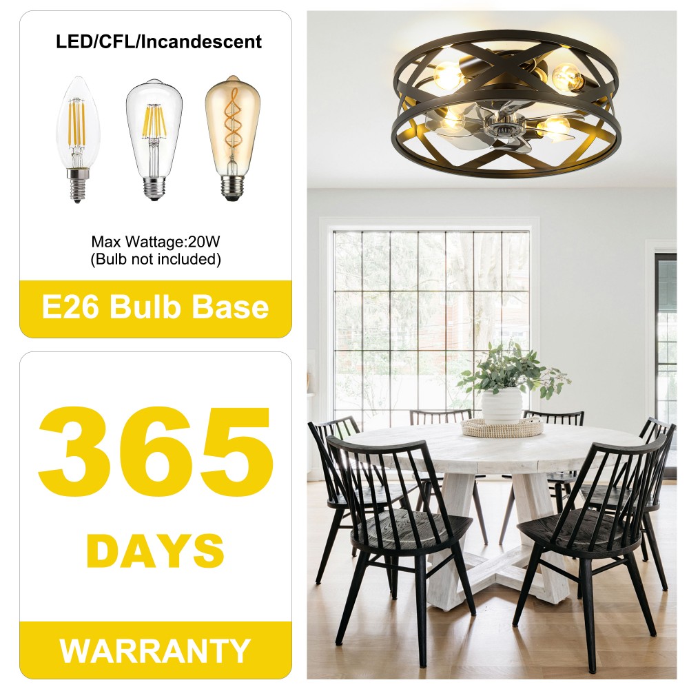 Oaks Decor DC252005OKEL Ceiling-Fans - View #3