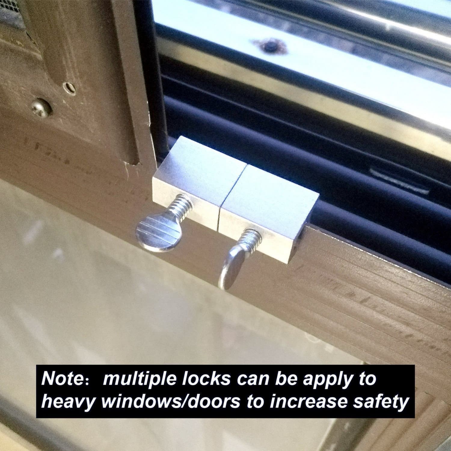 Angel Sar L2ZQYA728WSL12 Horizontal-Sliding-Window-Sash-Locks - View #2