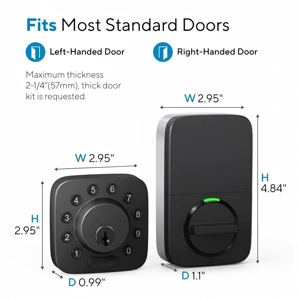 Adrinfly LAD0509M50 Electronic-Door-Locks - View #6