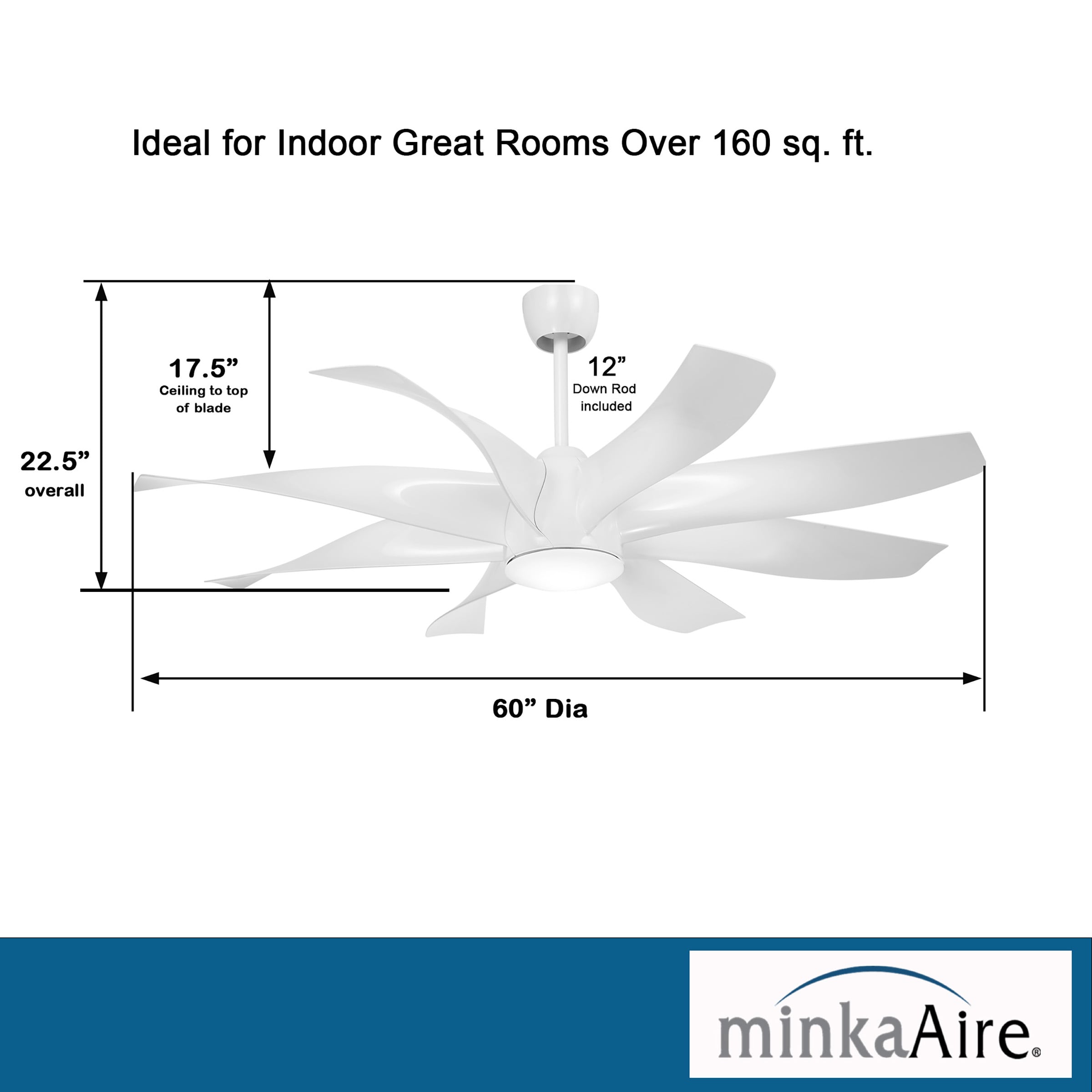 Minka Aire F788L-WH Ceiling-Fans - View #9