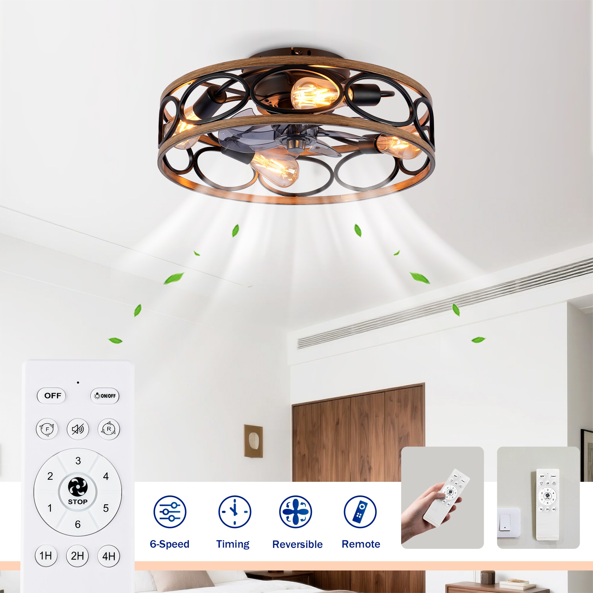 Trivework ZLP457959H2 Ceiling-Fans - View #3