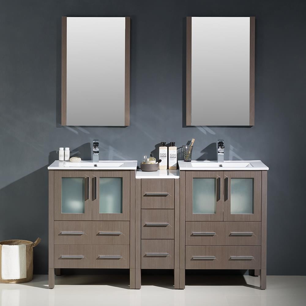 Fresca FVN62-241224GO-UNS Bath-Vanity-Combo - View #3
