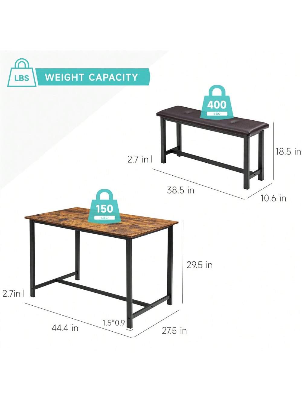 IdealHouse LW-JAS-DYMP Dining-Tables - View #2