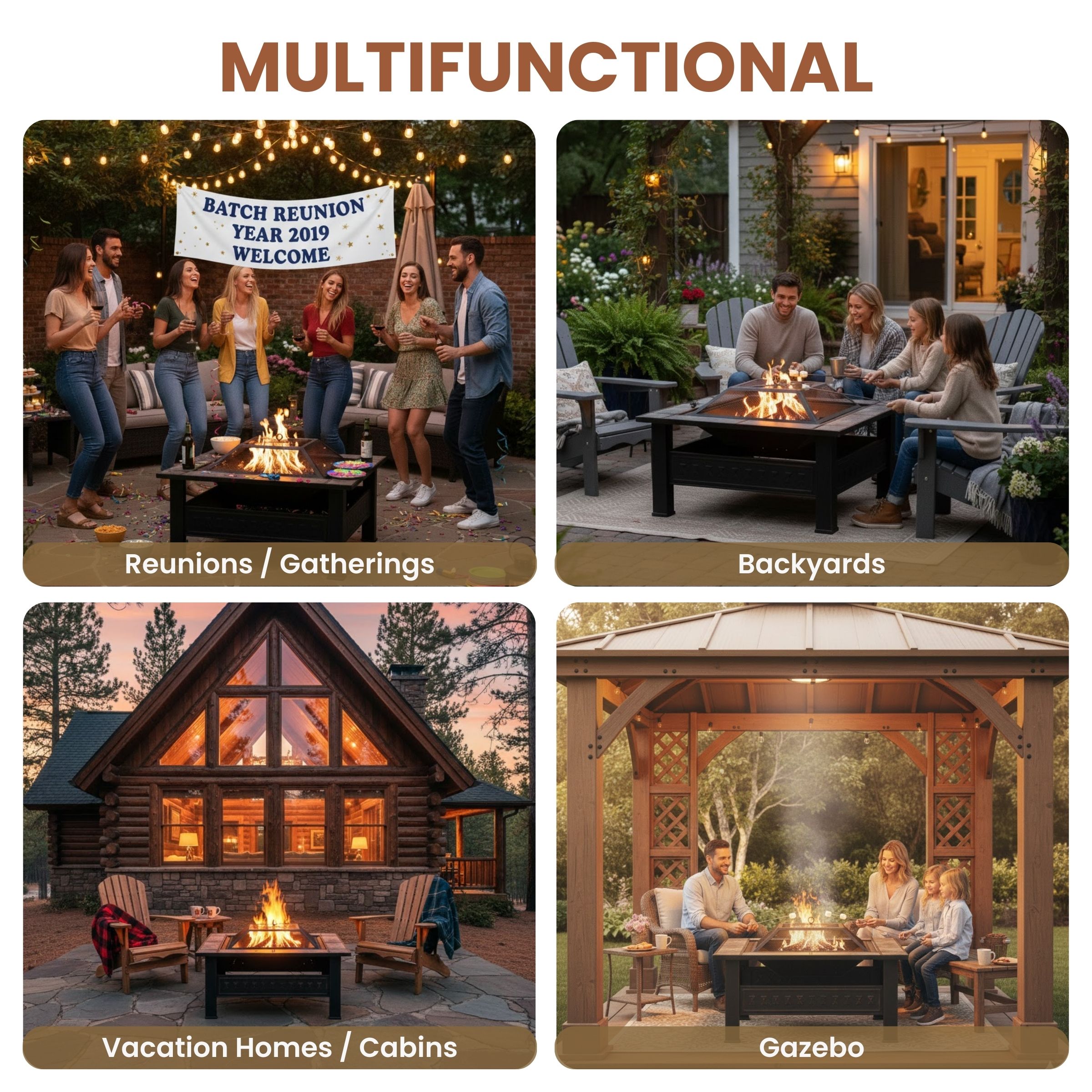 Nature Spring 896846ENM Outdoor-Woodburning-Firepits - View #6