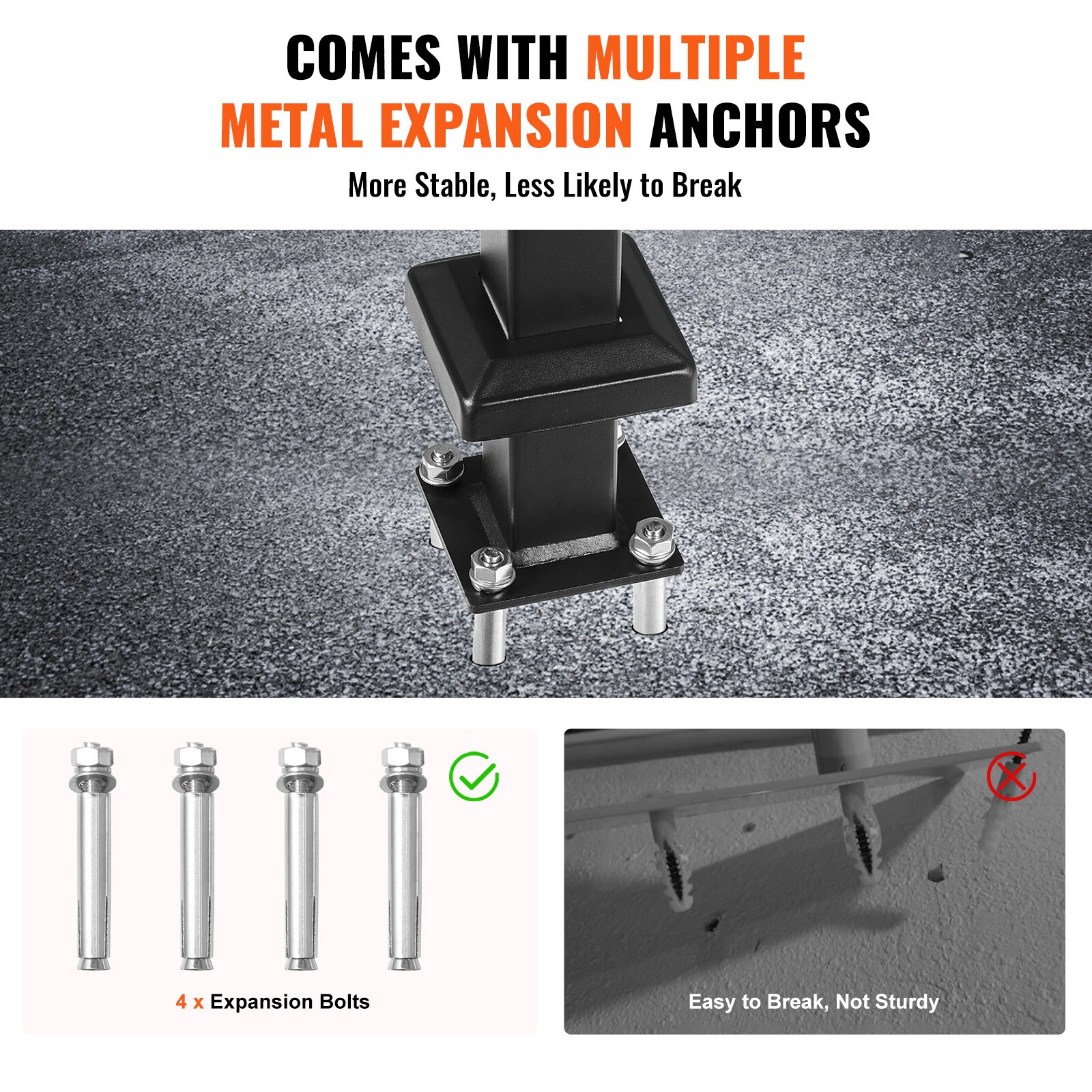 VEVOR SCLZKFSHS40505563V0 Interior-Stairpart-Railing - View #5