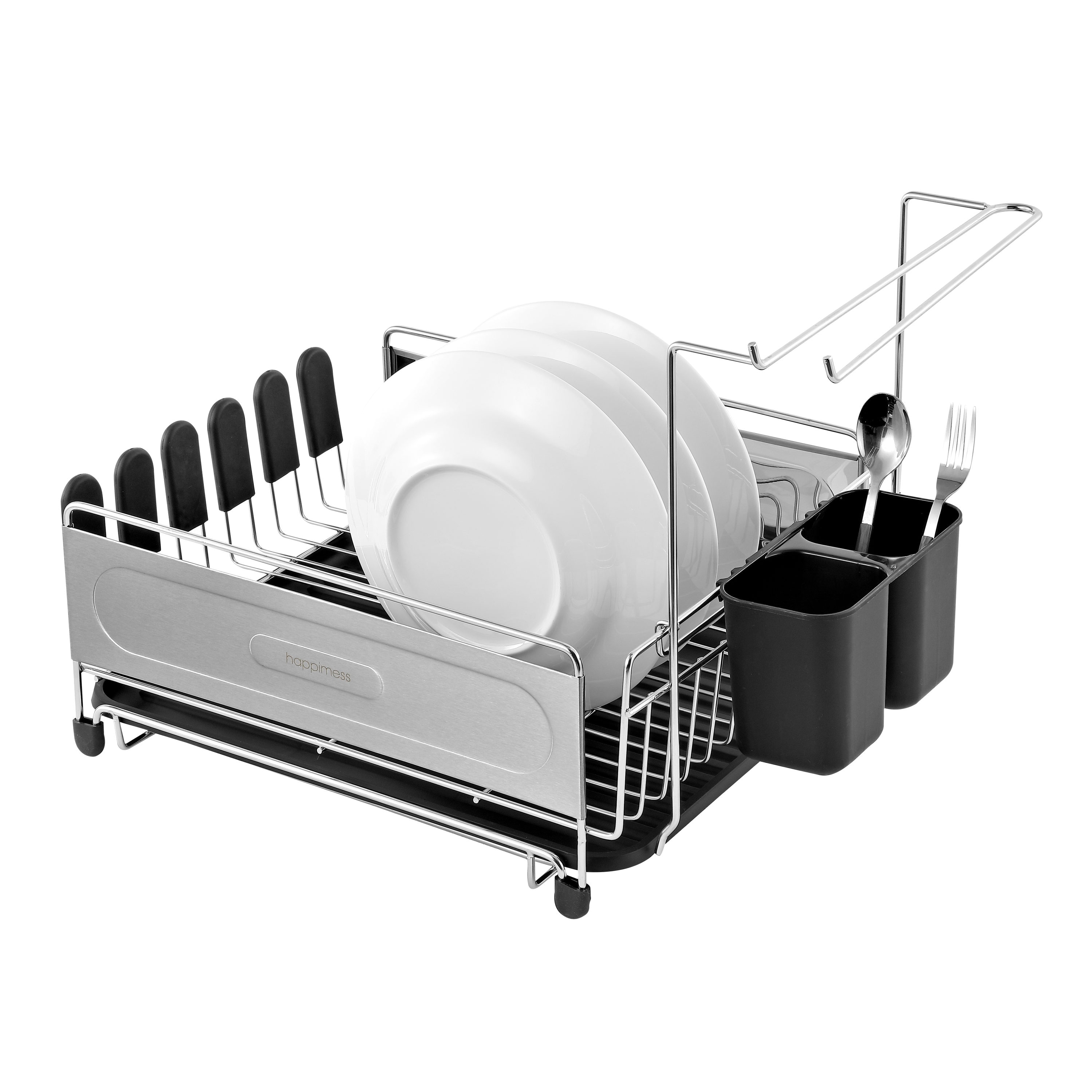 kekape Multifunctional Stainless Steel Dish Drying Rack with Pots and Pans  Storage Rack, Dish Drying Rack, Pots and Pans Storage Rack, Cup Rack