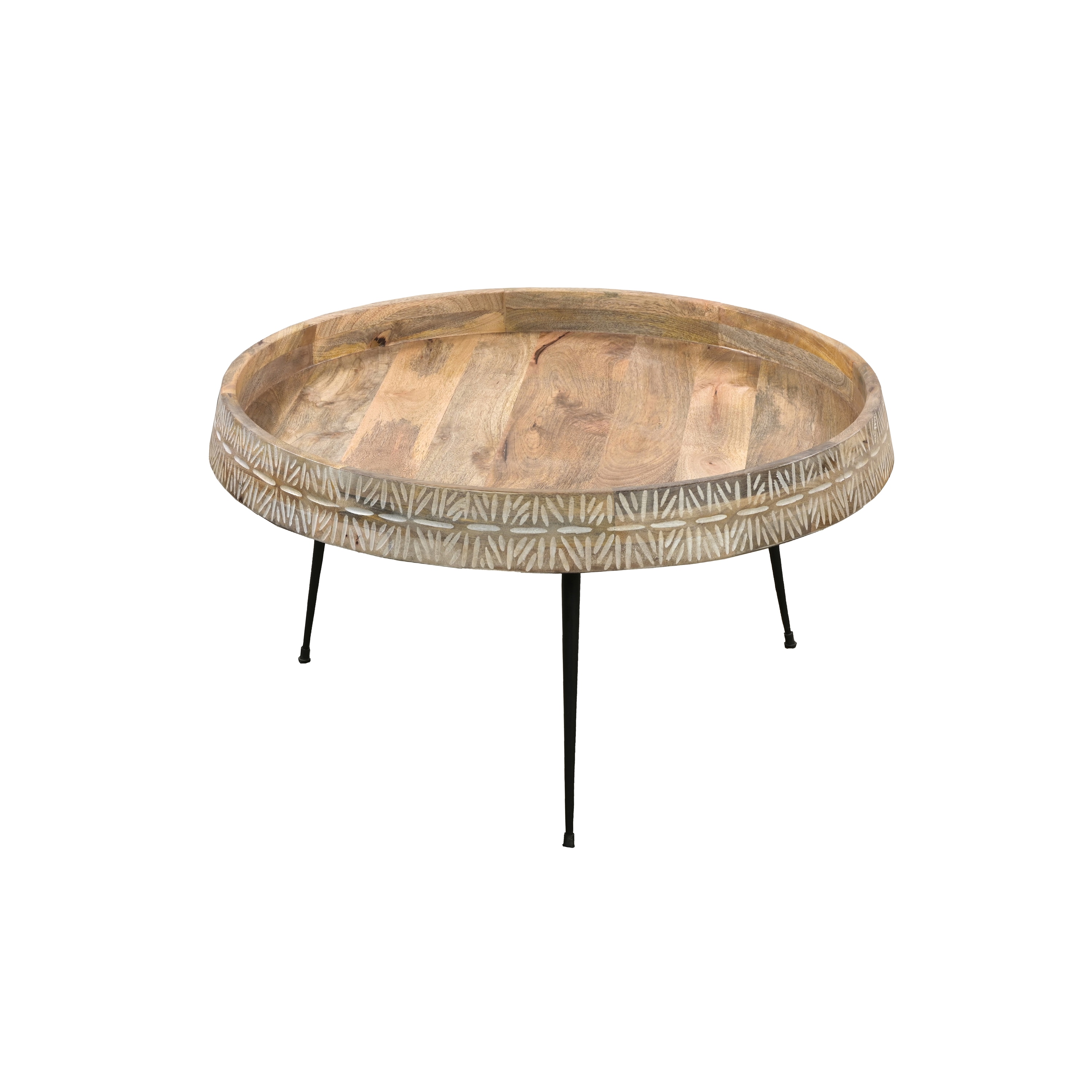 Benzara UPT-293094 Wood Modern Coffee Table