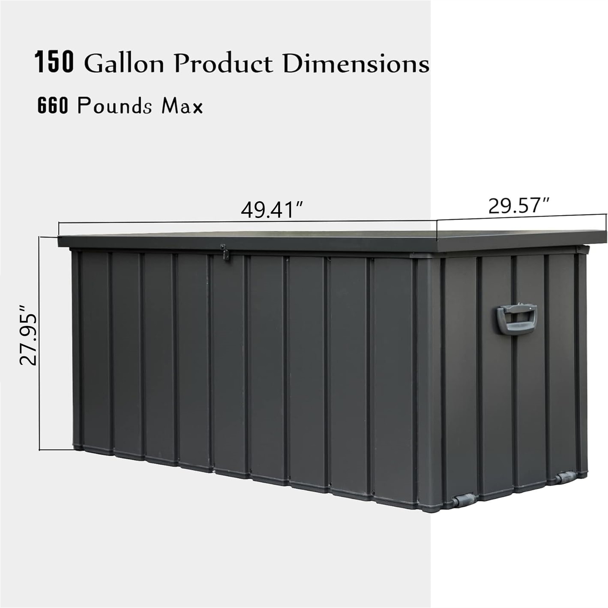 JIMSMAISON BOCPSDB01-15DG Deck-Boxes - View #7